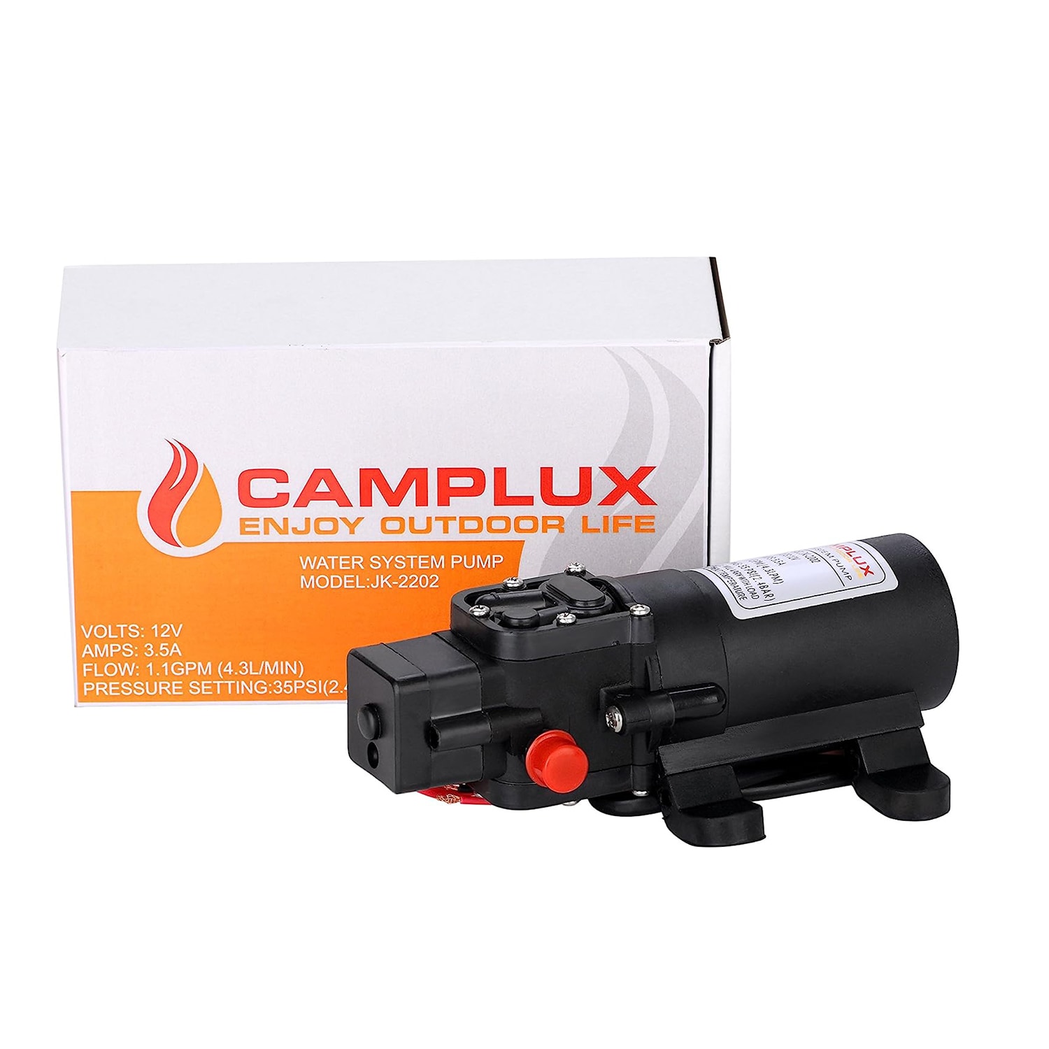 Camplux 55/1000-HP 12-Volt Plastic Portable in the Water Pumps department  at