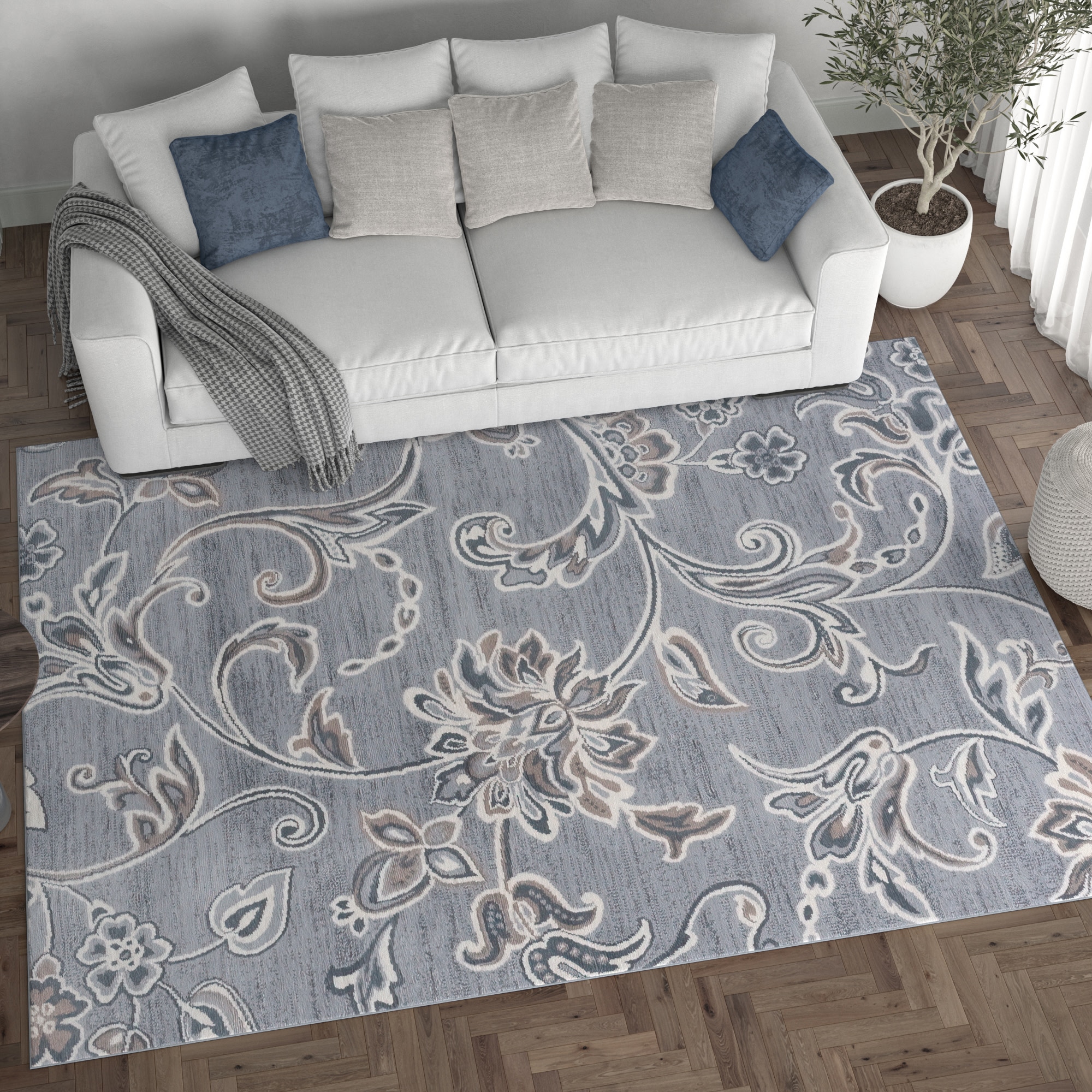 Tayse MDN3509 2X3 rugs - View #6
