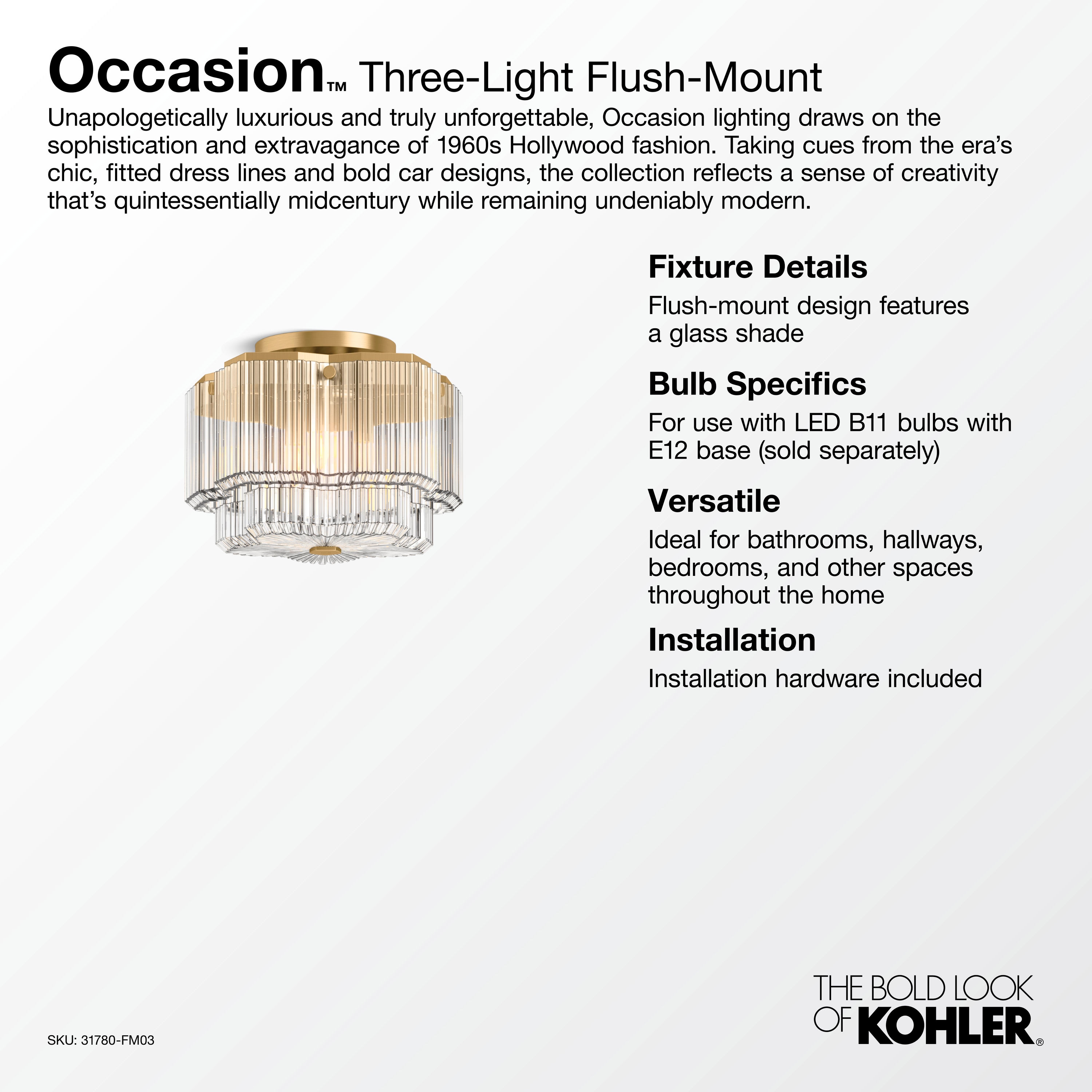 KOHLER 31780-FM03-2GL flushmounts - View #3