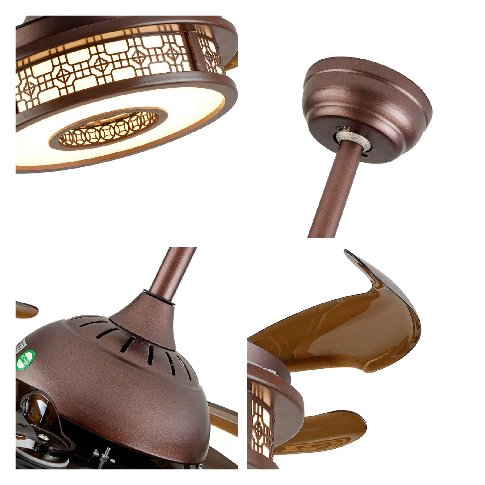 Oukaning HG-HCXLST-6118-US Ceiling-Fans - View #5