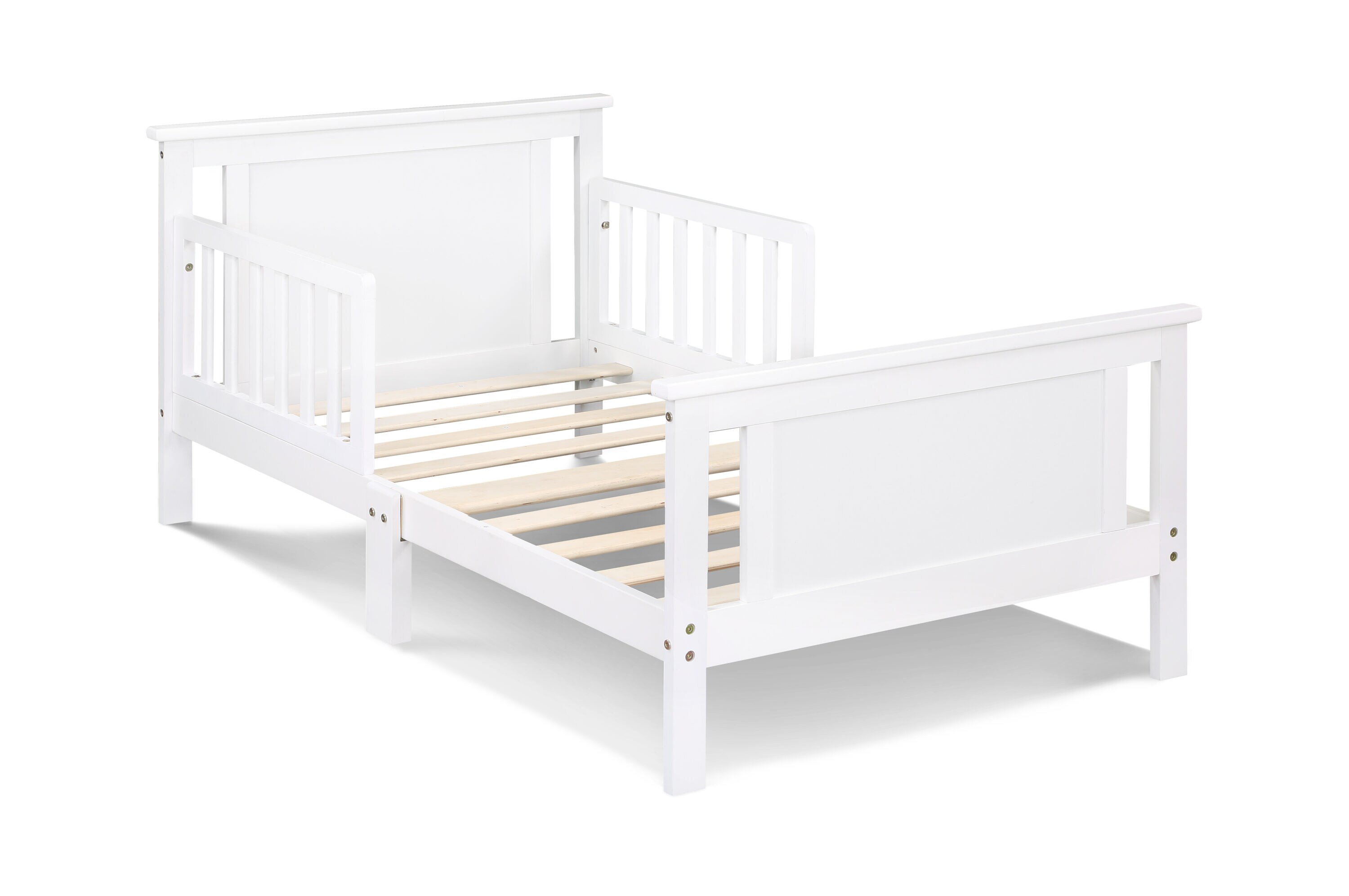 Suite Bebe White/Rockport Gray Toddler Bed in the Toddler Beds ...