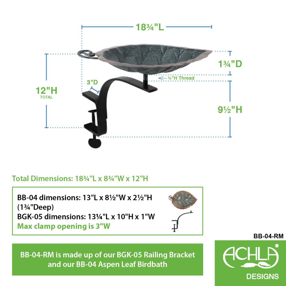 Minuteman International BB-04-RM birdbaths - View #2