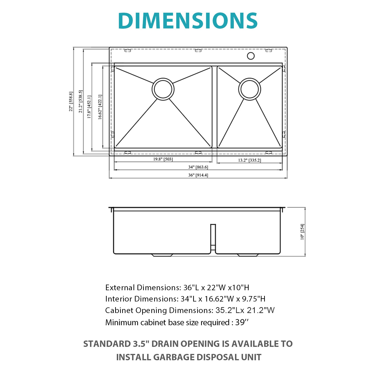 Vanityfus VF-LD-39095 Kitchen-Sinks - View #3