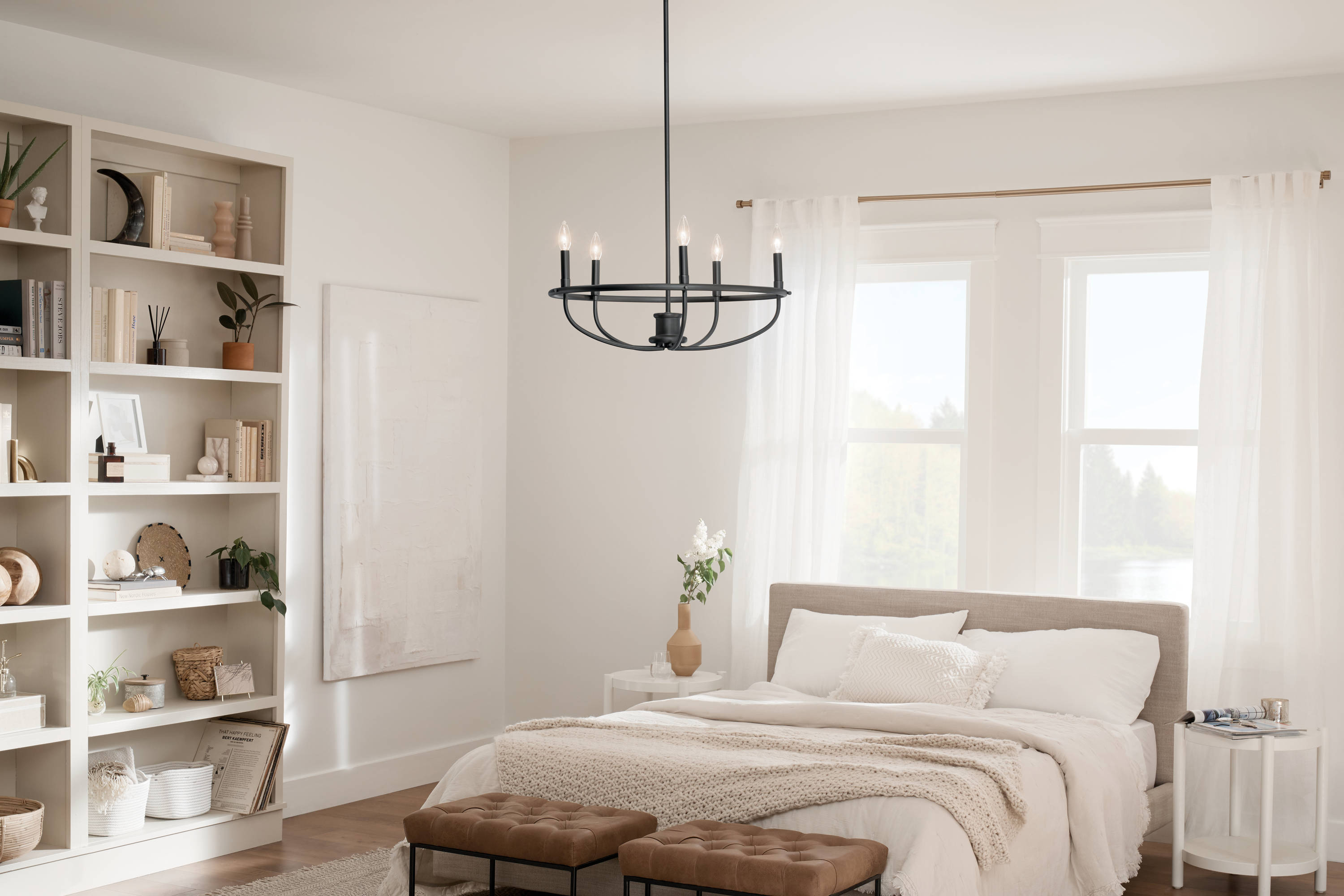 kichler bethel 5 light chandelier