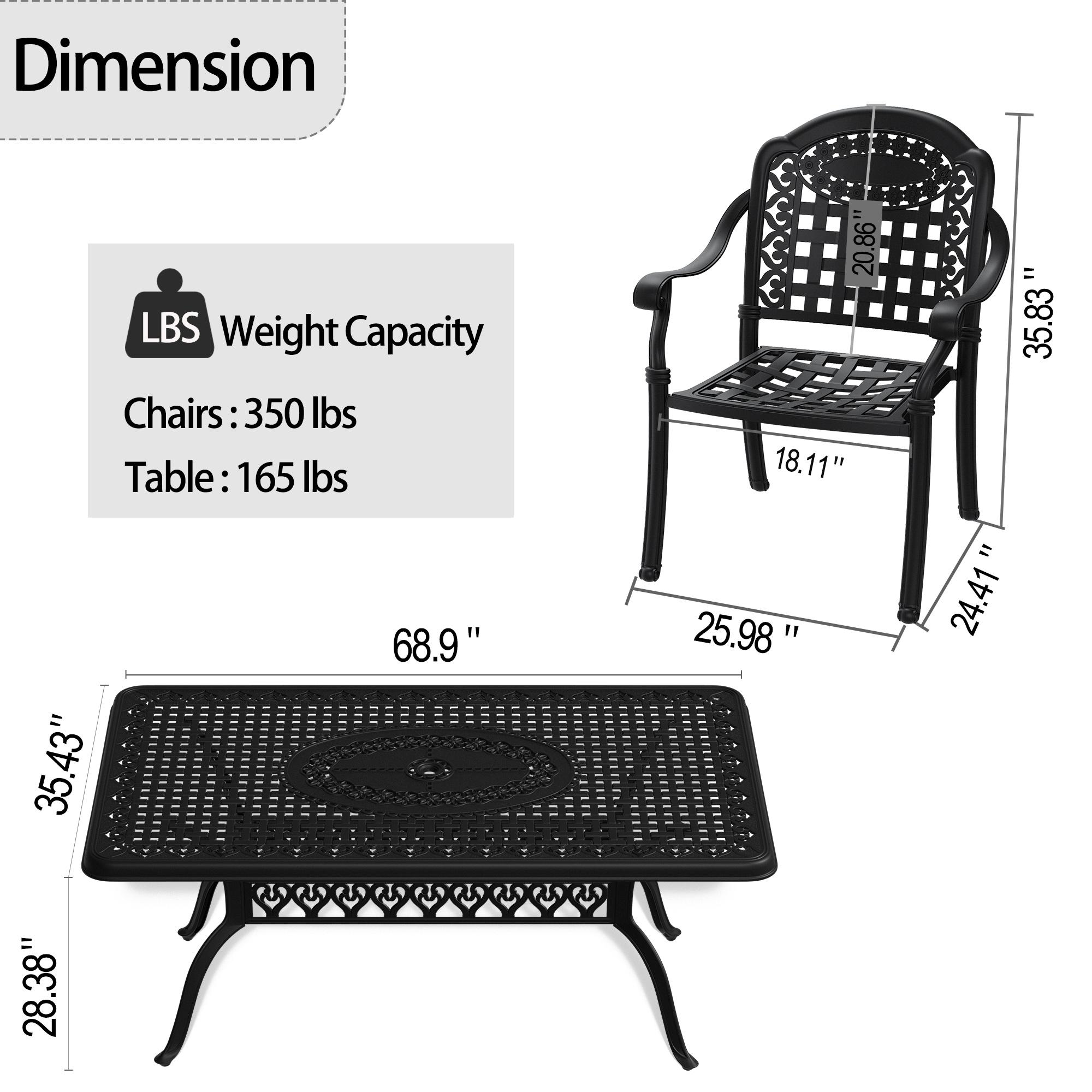 Bayfeve BF-171030-PDS Patio-Dining-Sets - View #4