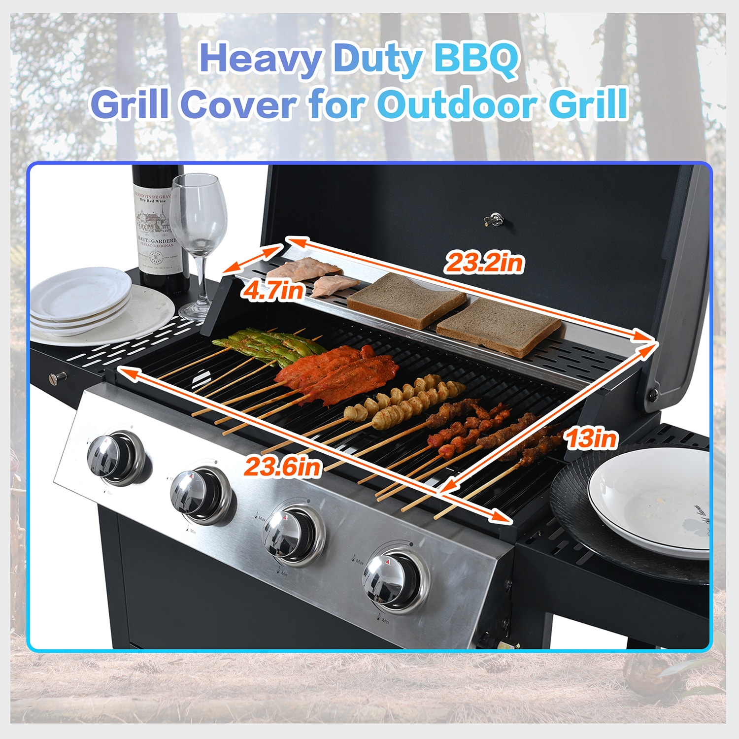 GZMR GZ-W22313 Gas-Grill - View #5
