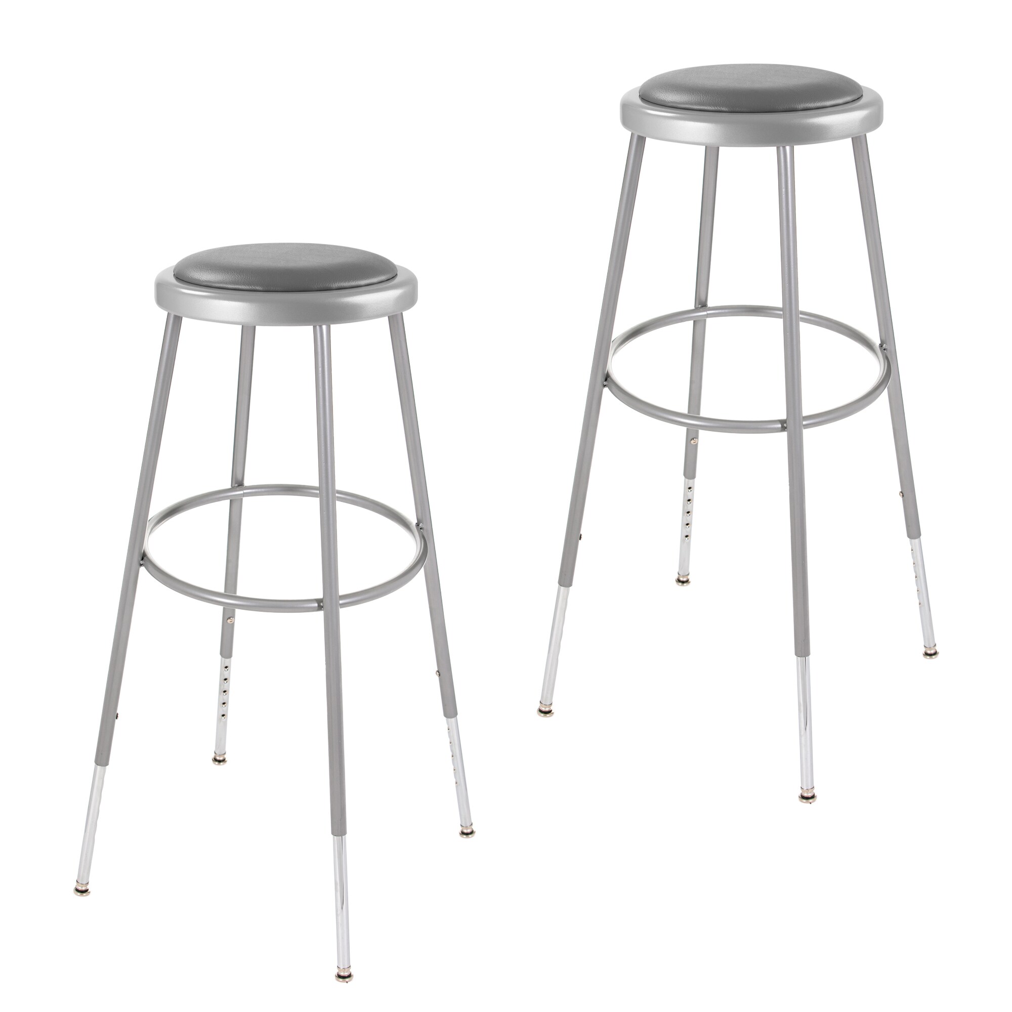 Hampden Furnishings HMD6400CGY-H/2 2 -Pack 30.5-Inches x 14-Inches Work seat