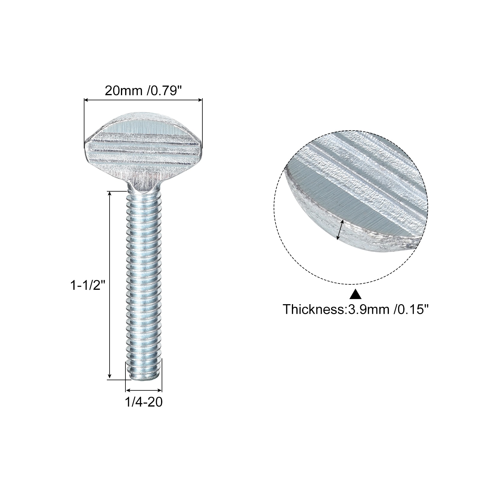 Unique Bargains S25072801UX2646 Metric-Machine-Screws - View #2