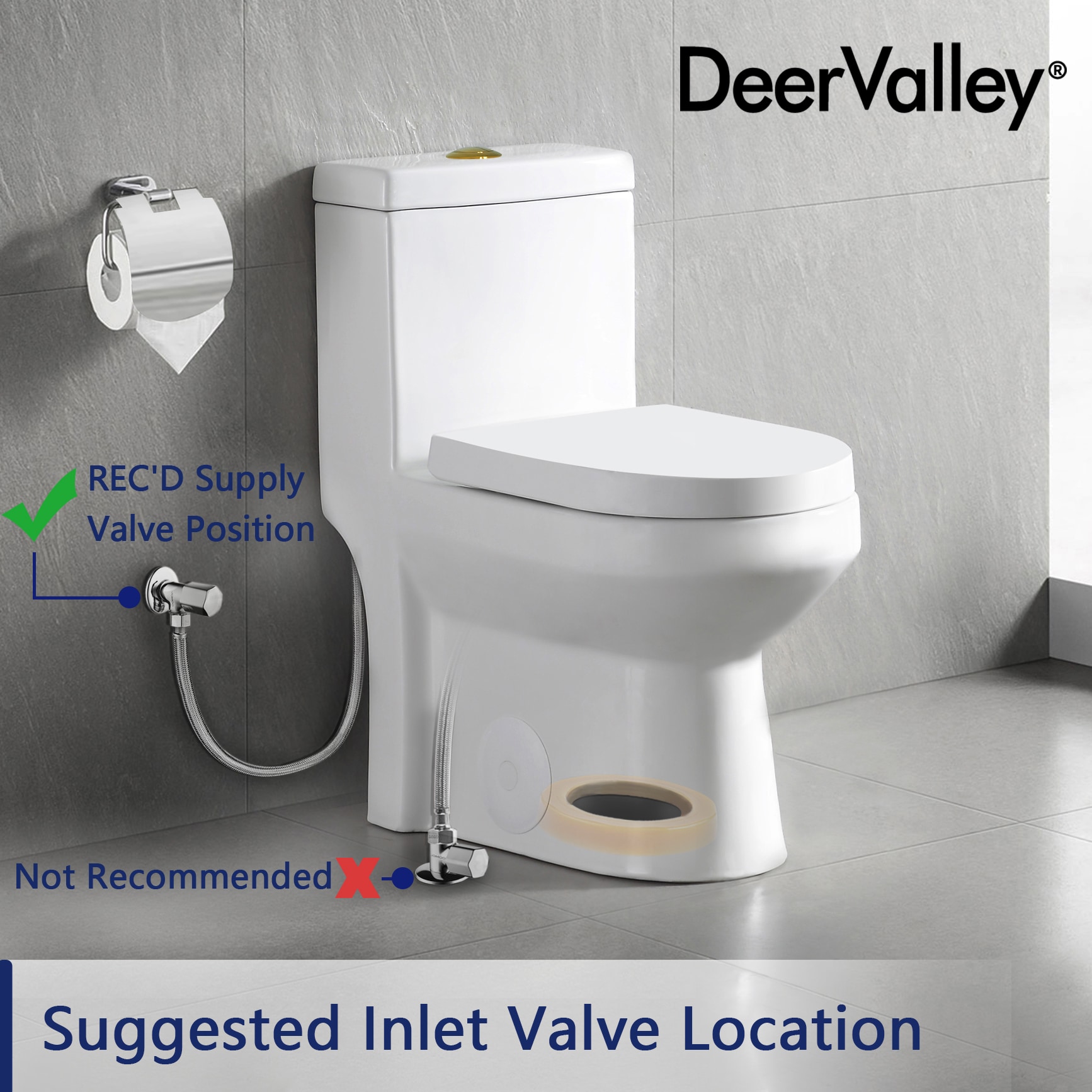 DeerValley DV-1F52812-G toilets - View #7