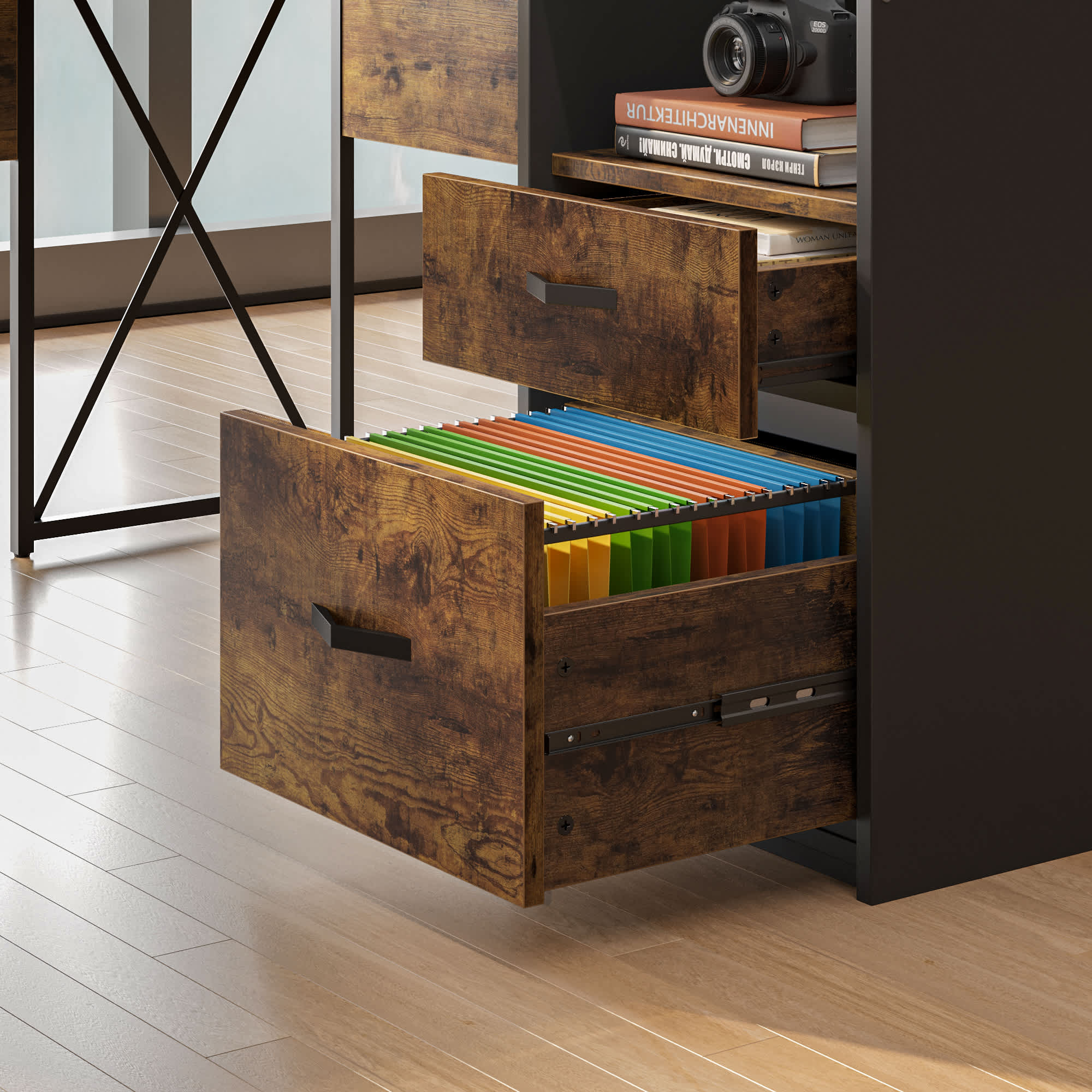 Bestier LOW-H103314A-RST desks - View #2