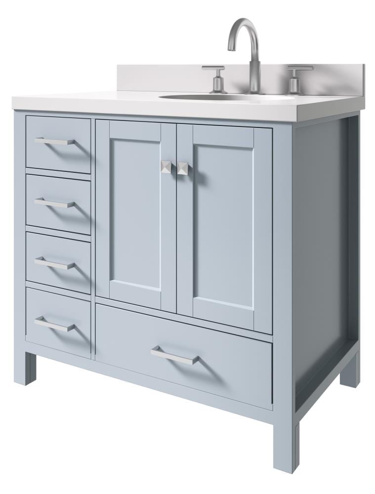 ARIEL A037SRWQOVOGRY Bath-Vanity-Combo - View #7