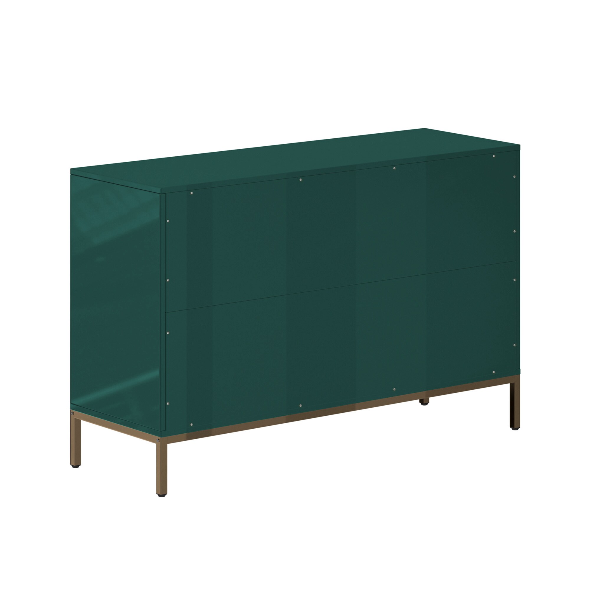 Clihome 6 drawers cabinet Green 6-Drawer Accent Chest OF-1934WF49-AAGN ...