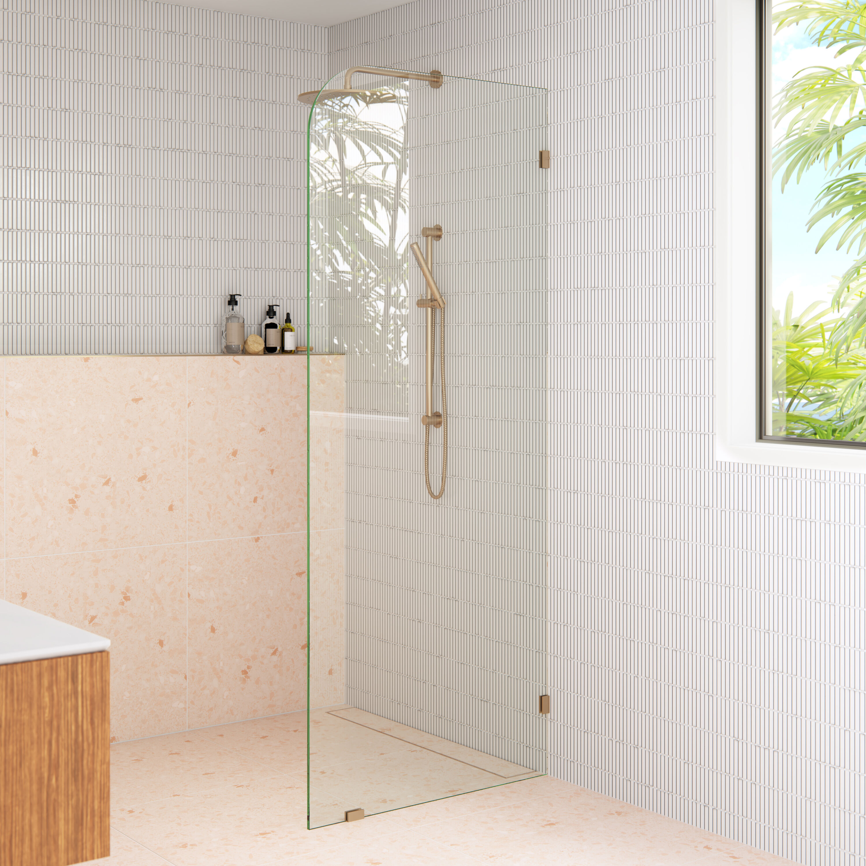 Glass Warehouse GW-F-RAD-32-BB Shower-Doors - Thumbnail View #3