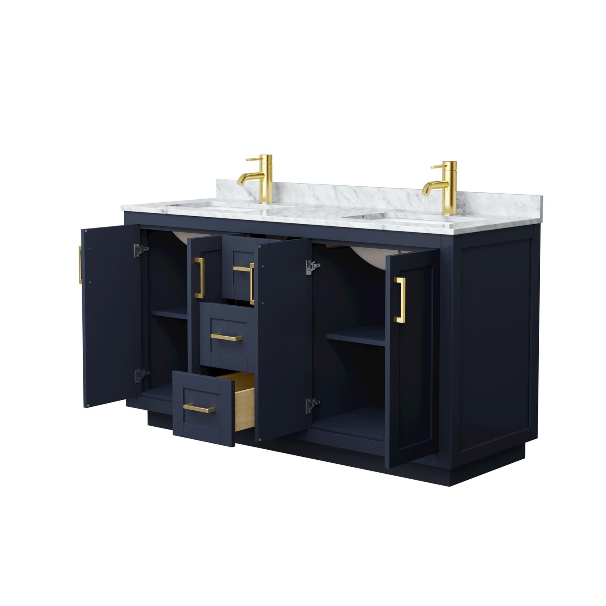 Wyndham Collection WCF292960DBLCMUNSMXX Bath-Vanity-Combo - View #3
