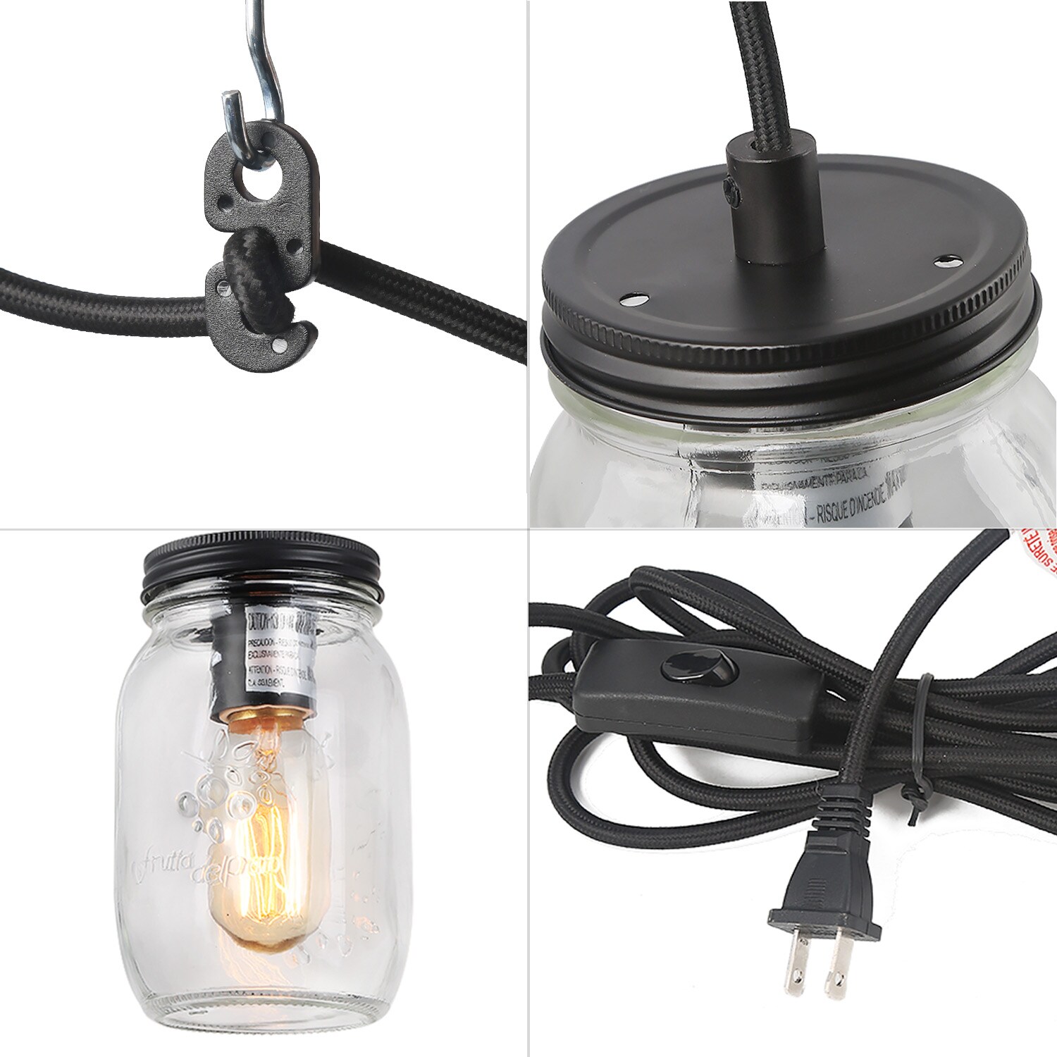 Lowes mason deals jar light