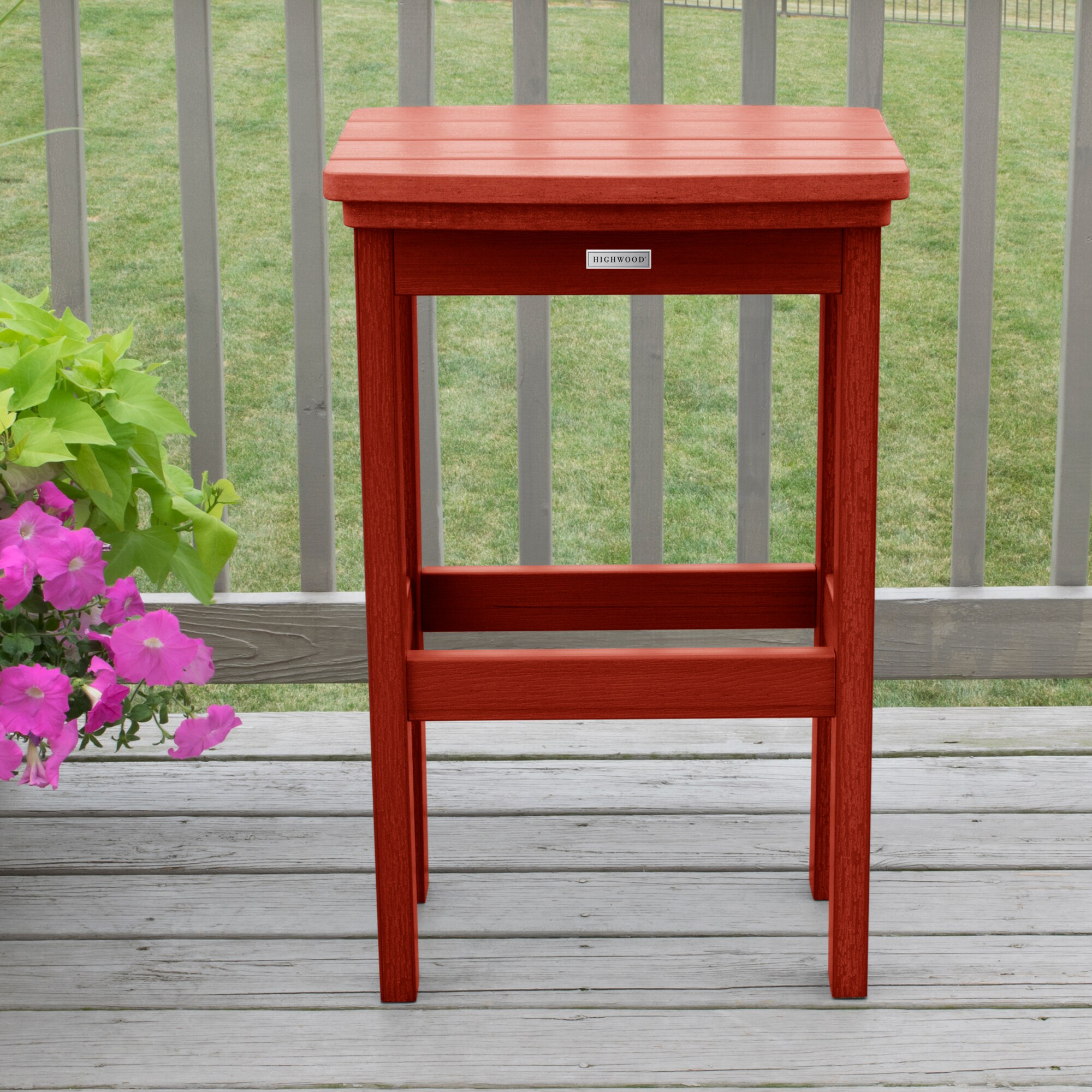 highwood AD-CHR-KS3-RED Patio-Chairs - View #3