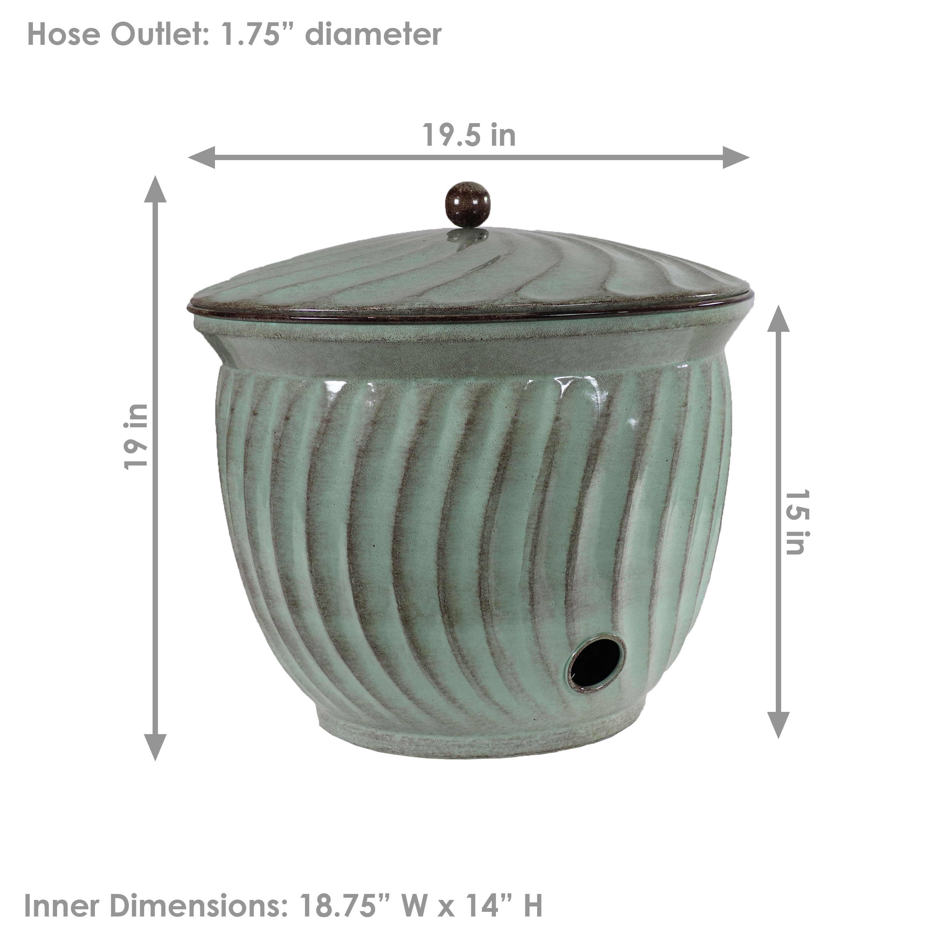 Sunnydaze Decor DRV-090 Hose-Reels - View #7