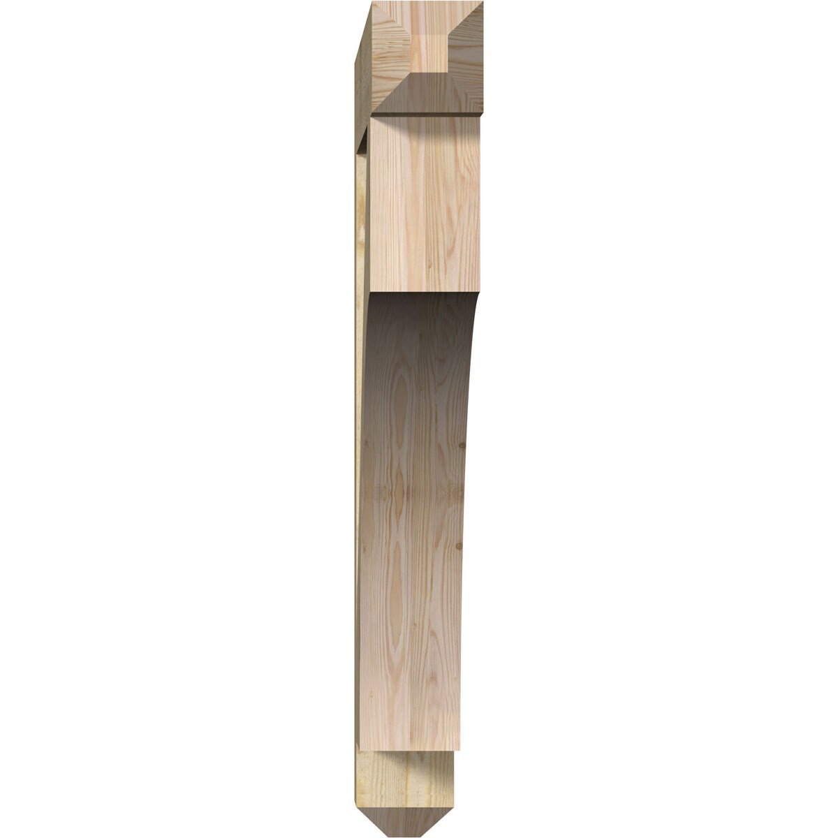 Ekena Millwork BKT06X48X48WTL04RDF Exterior-Brackets-Braces - View #2