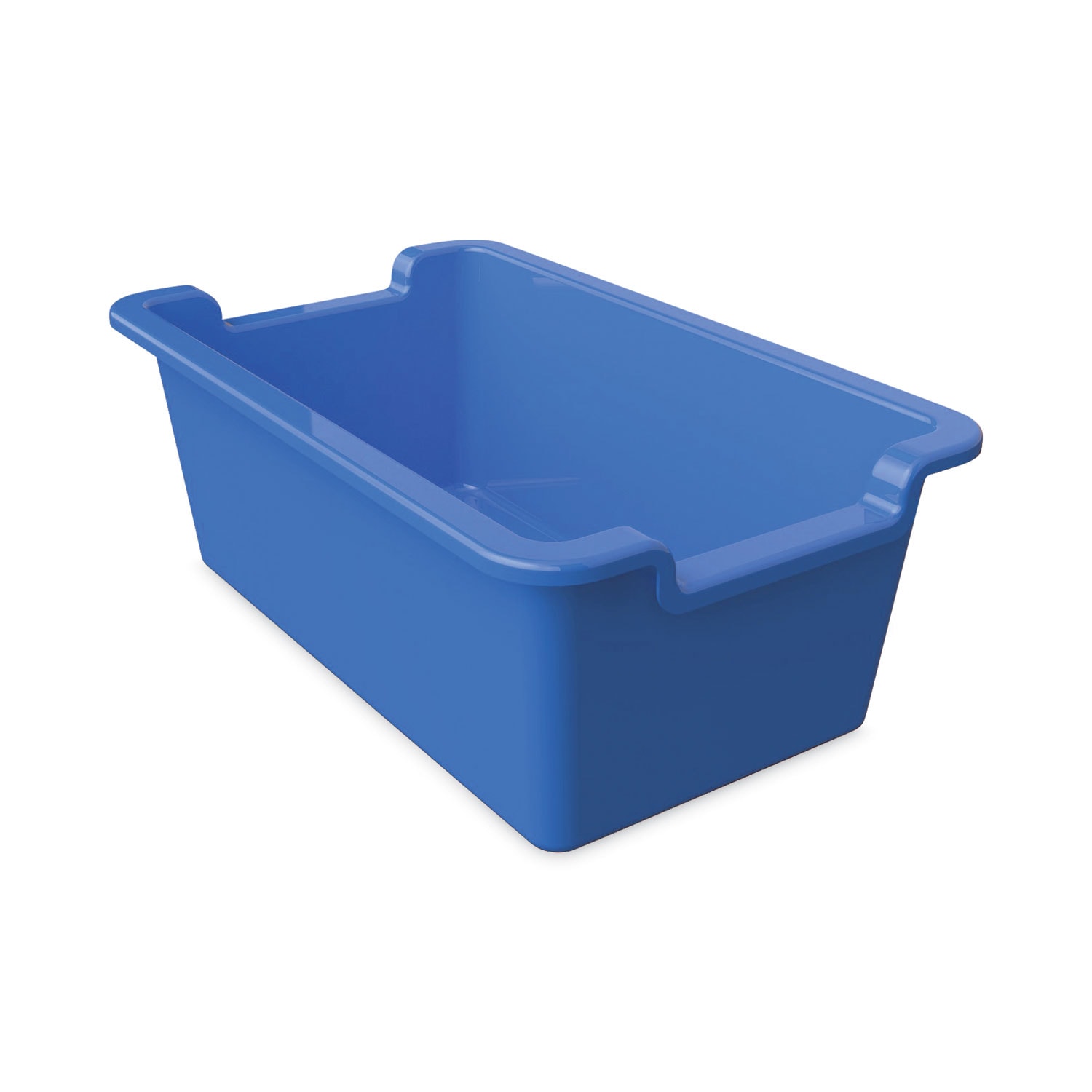 Deflecto ESNDEF39510BLU Antimicrobial Rectangle Storage Bin Blue