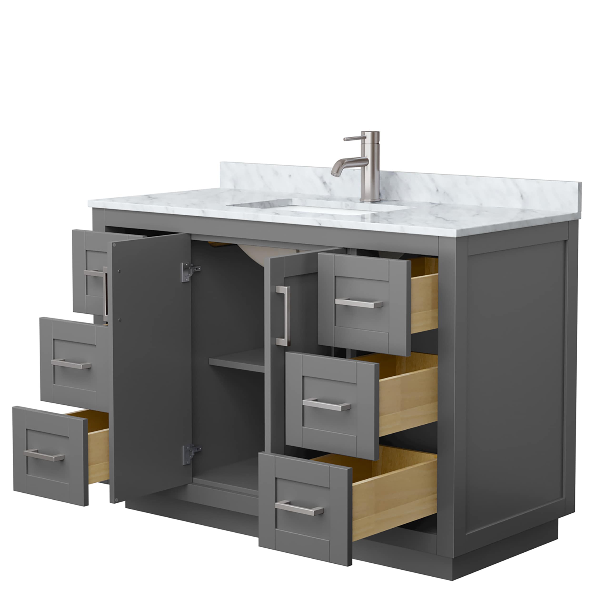 Wyndham Collection WCF292948SKGCMUNSMXX Bath-Vanity-Combo - View #3
