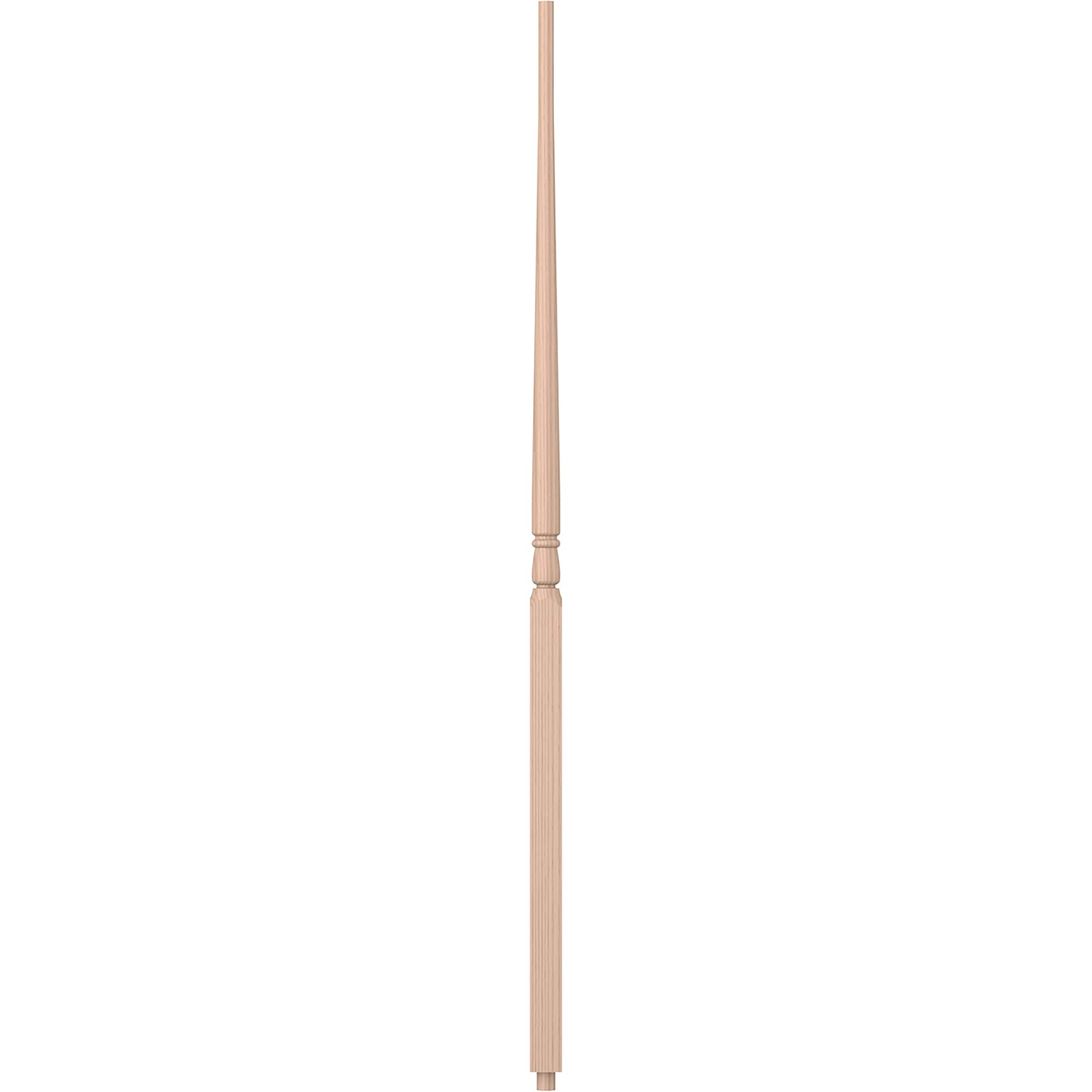 L.J. Smith Stair Systems S-5015-M 42 42-in x 1.25-in Unfinished Maple Pin Top Stair Baluster