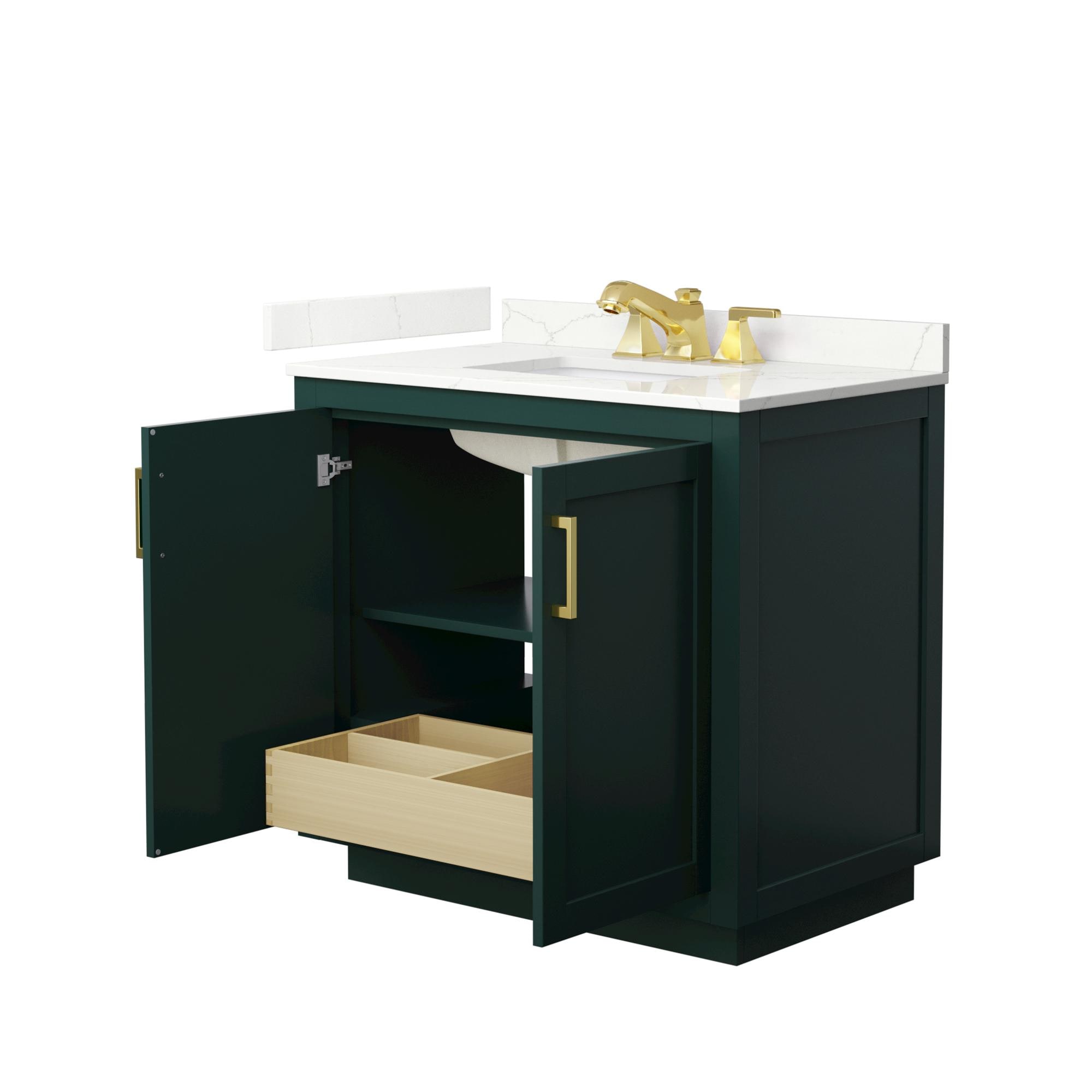Wyndham Collection WCF292936SGDGTUS3MXX Bath-Vanity-Combo - View #3