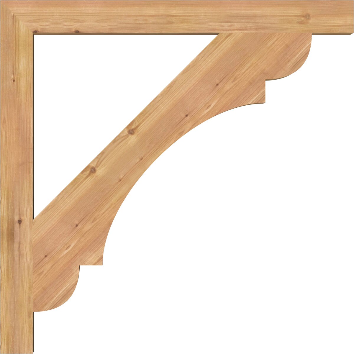 Ekena Millwork BKT04X38X38OLY05SWR Exterior-Brackets-Braces - View #3