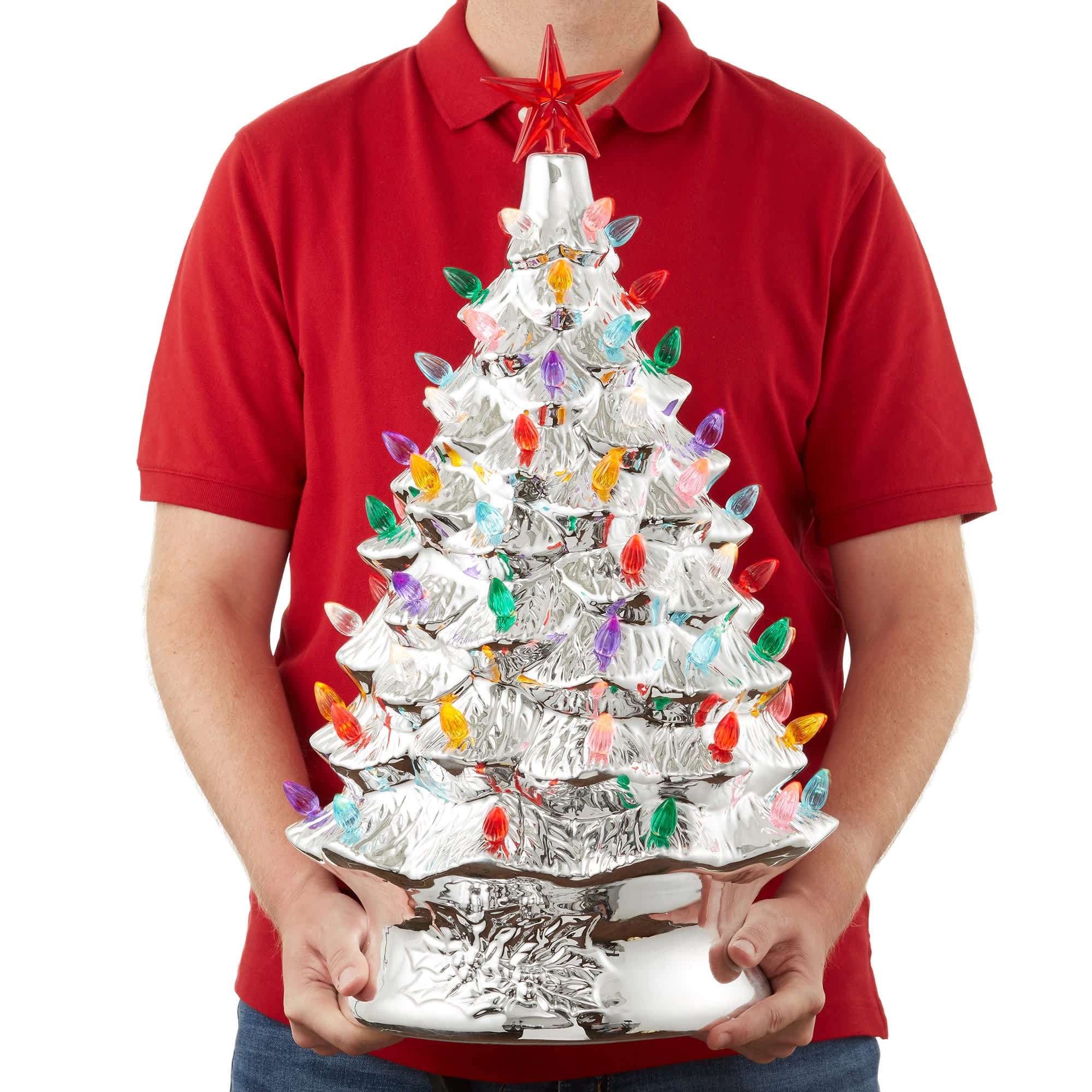 Casafield SZN-TR-9245-SLV Artificial-Christmas-Trees - View #3