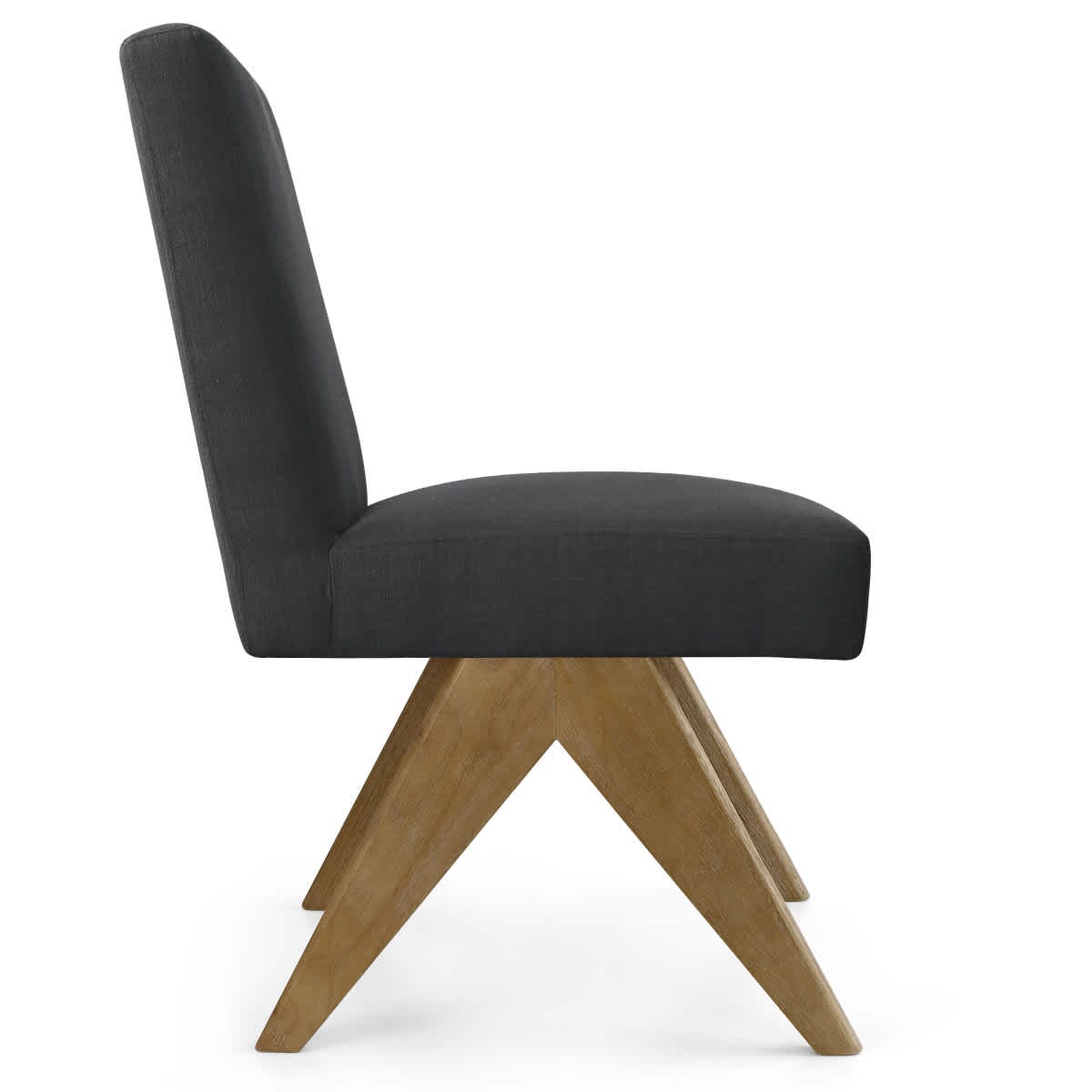 Maison Boucle MORGAN-OK-BLACK-8 Dining-Chairs - View #4