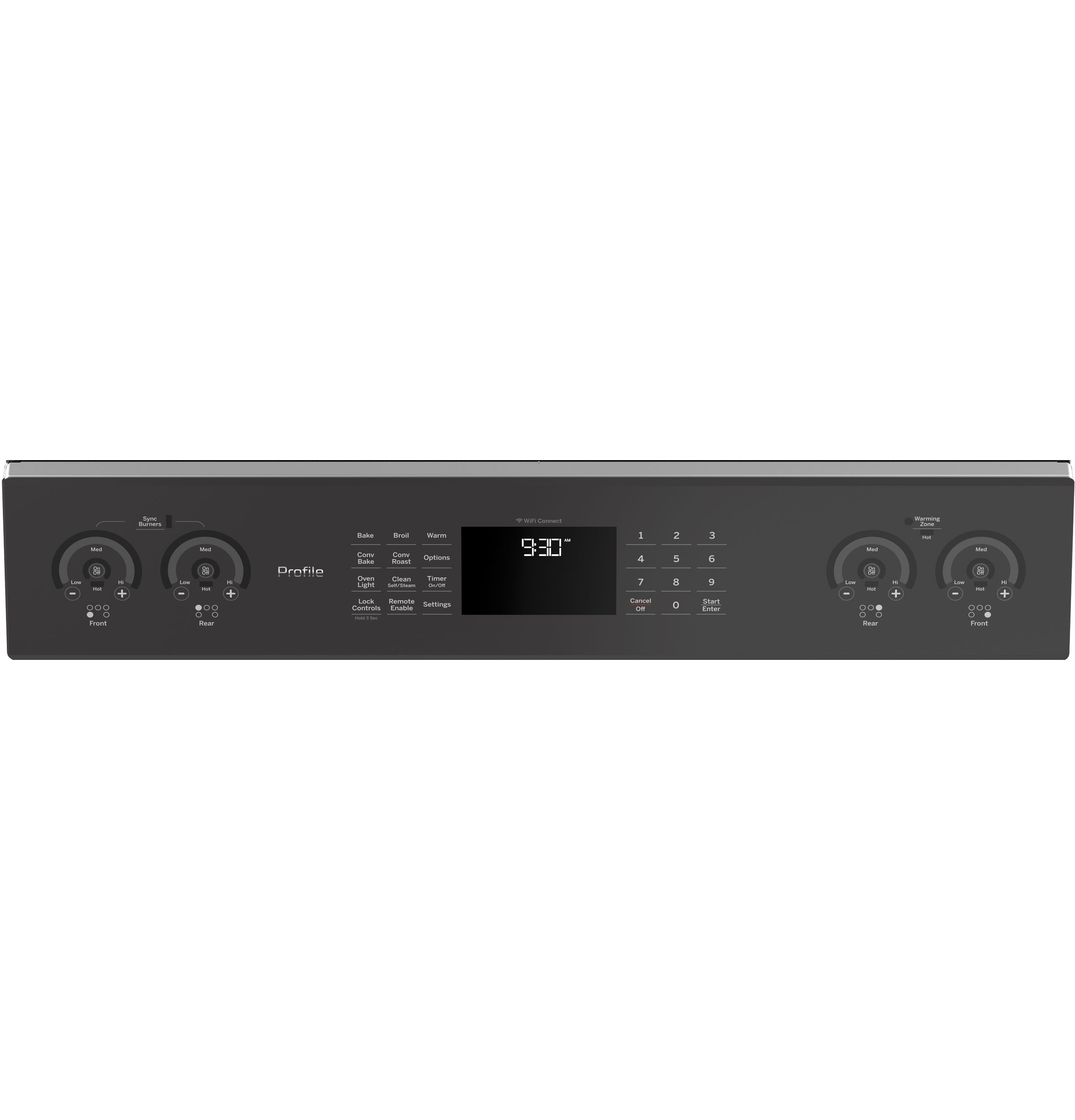 ge profile phs930slss range