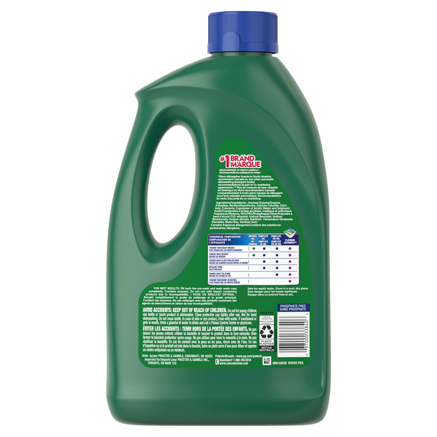 Cascade 3077208675 Dishwasher-Detergent - View #2