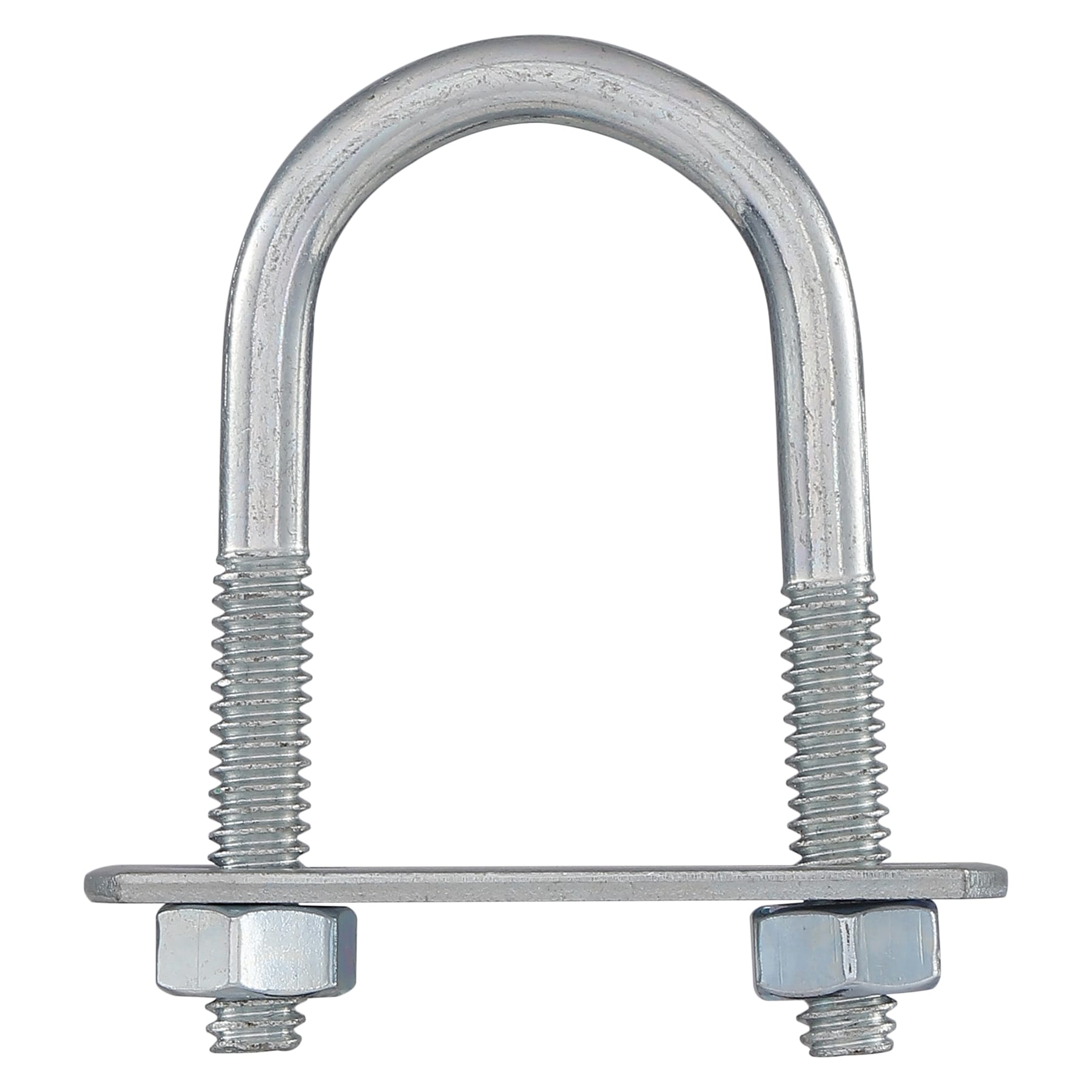 National Hardware 1/4-in 1/4-in x 2-1/4-in Zinc-plated Interior/Exterior Coarse Thread U-bolt Bolt
