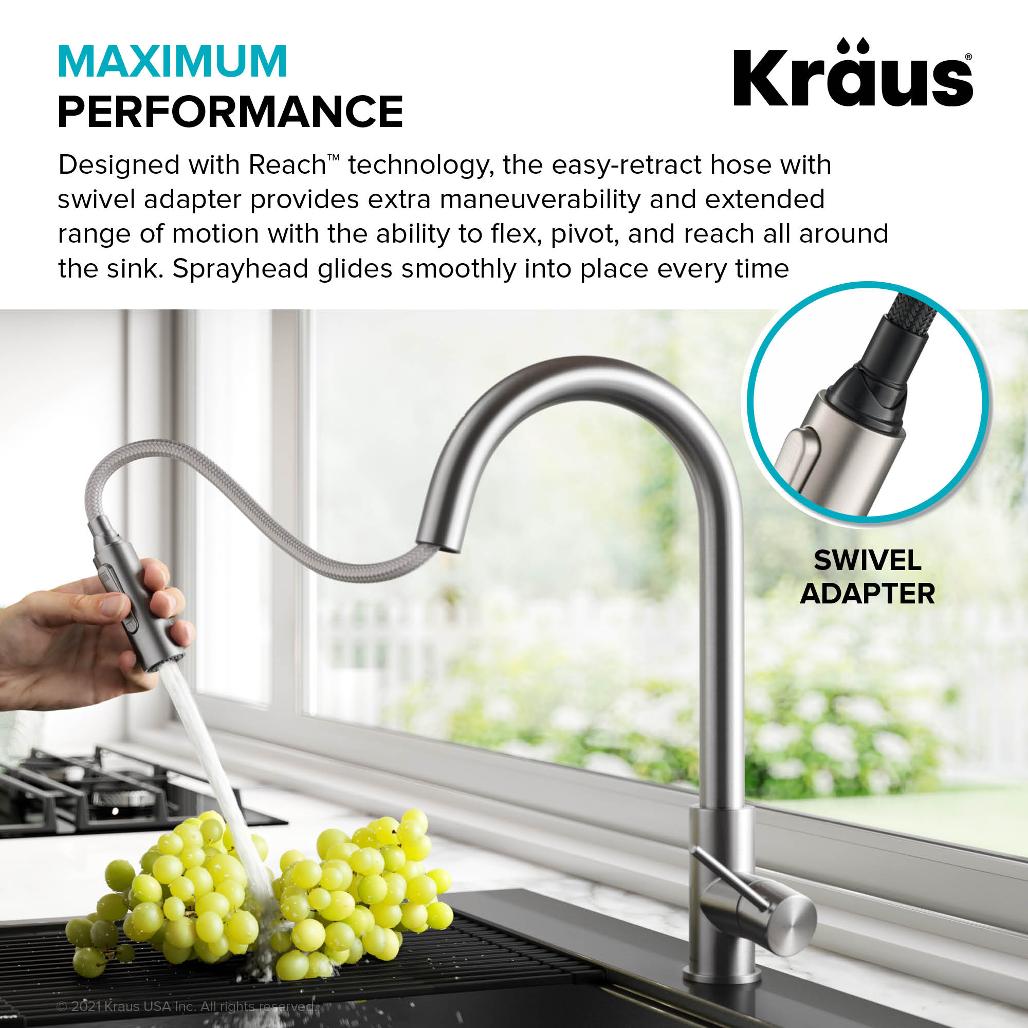 Kraus KPF-3104SFS Kitchen-Faucets - View #8
