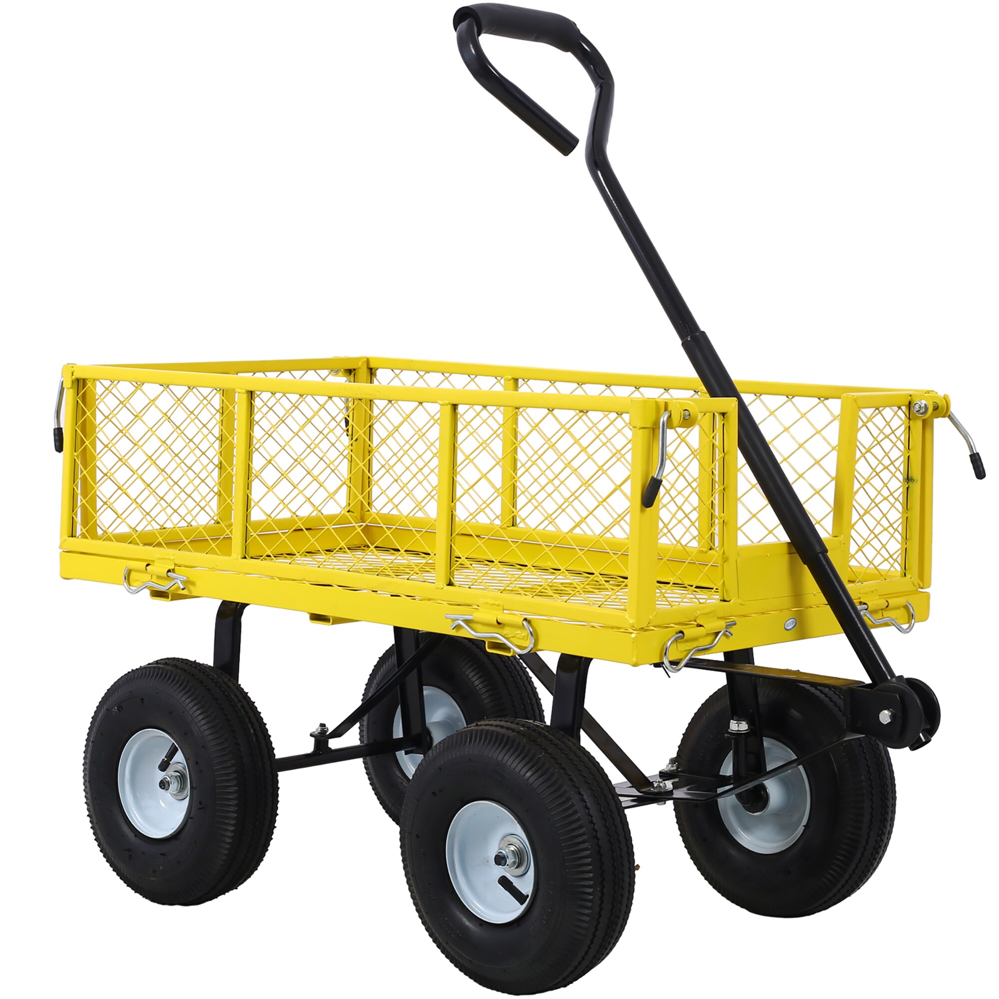 Fun Orange FUN11YC12 3-cu ft Steel Yard Cart