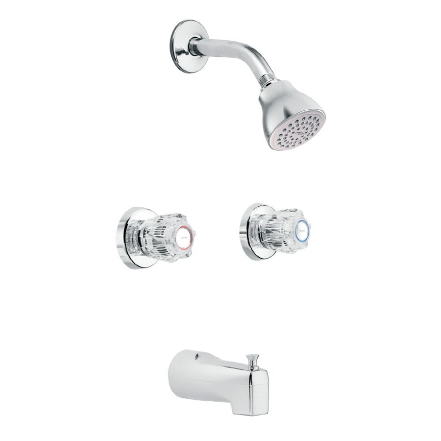 Moen 82419 Adler Chrome 2-handle Faucet Valve Included