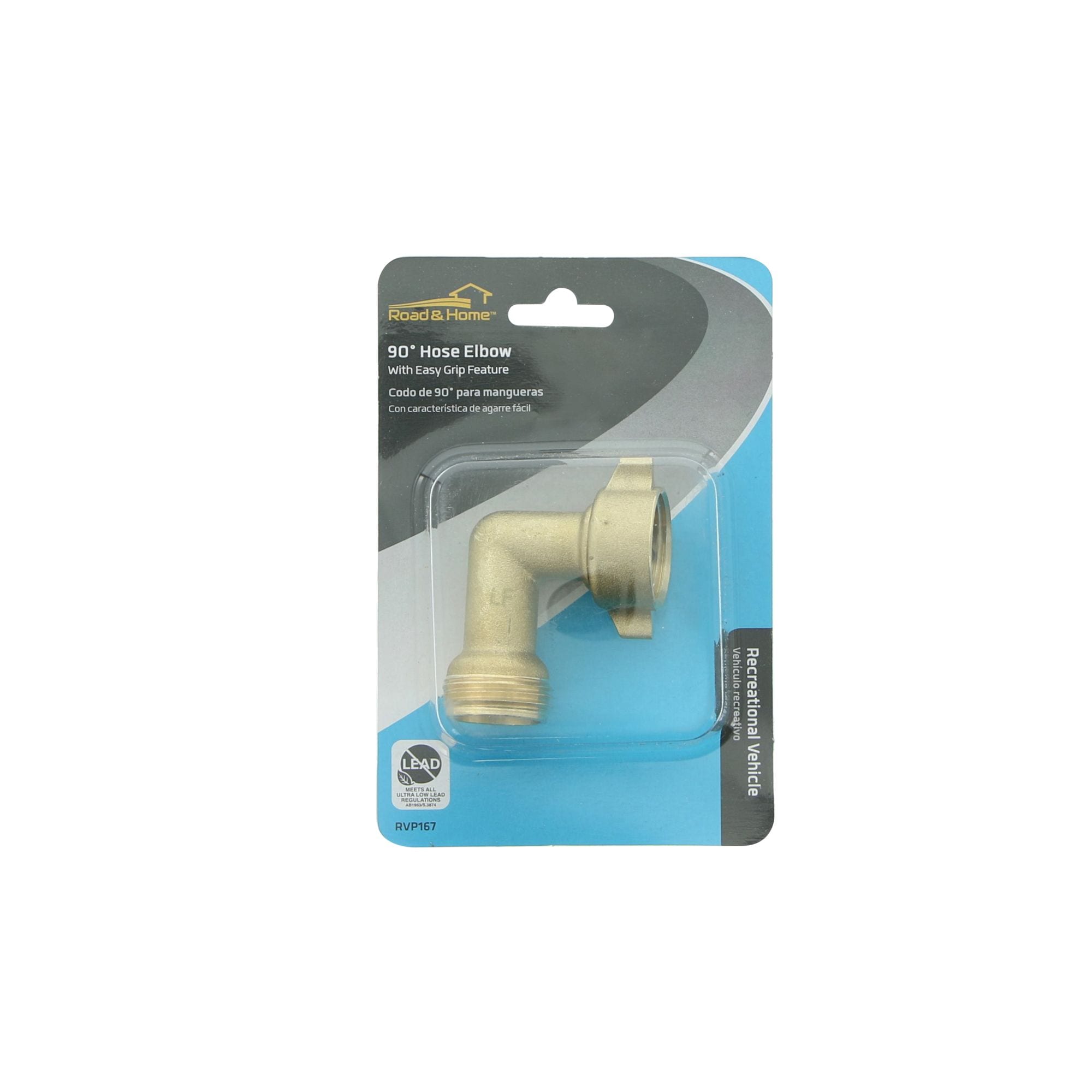 Road & Home 90 Degree Elbow for Outdoor Use Fits Standard Garden