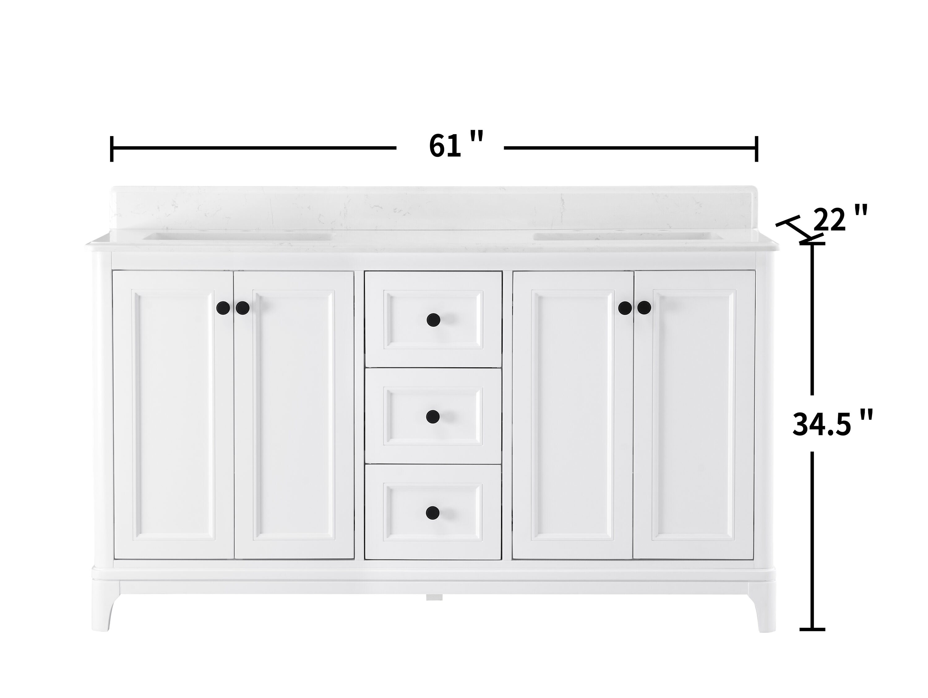 allen + roth LW-8681-60 Bath-Vanity-Combo - View #5