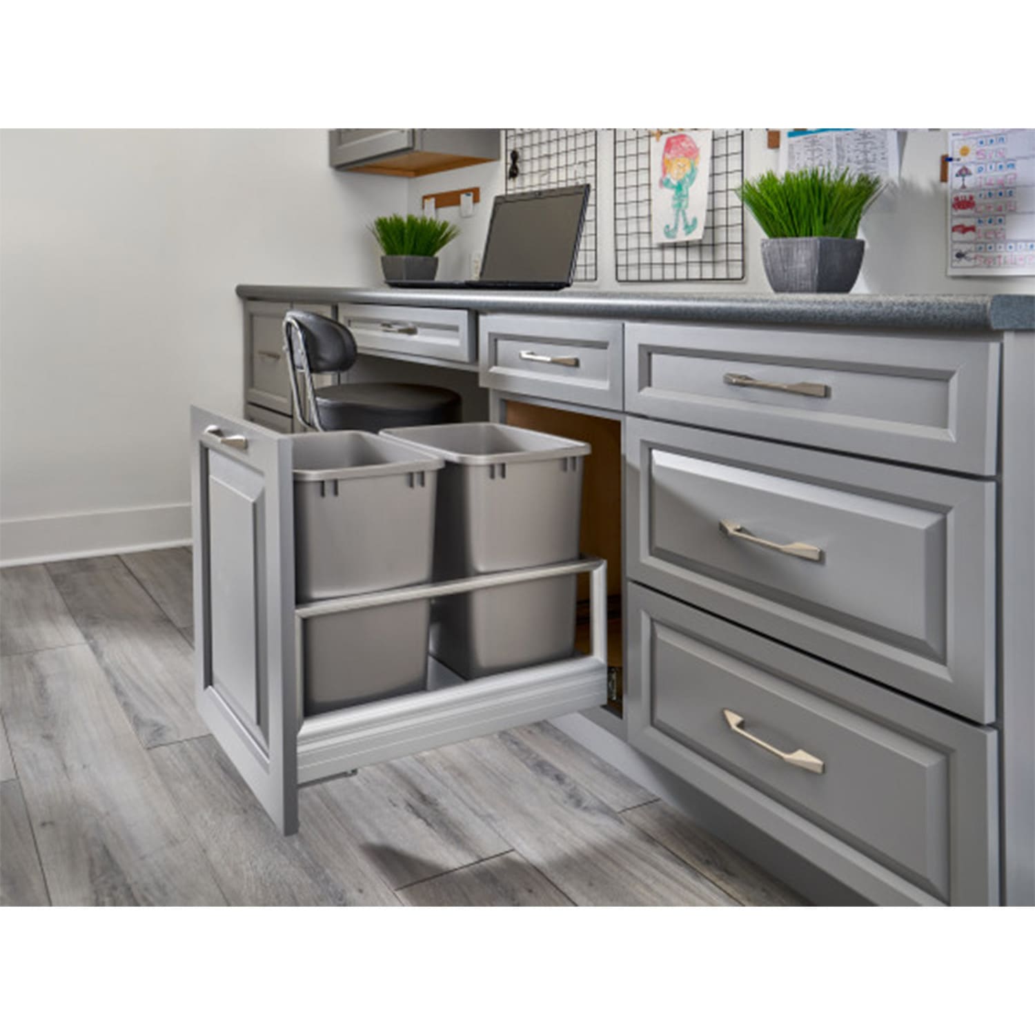 Rev-A-Shelf 166198 Pullout-Trash-Cans - View #5