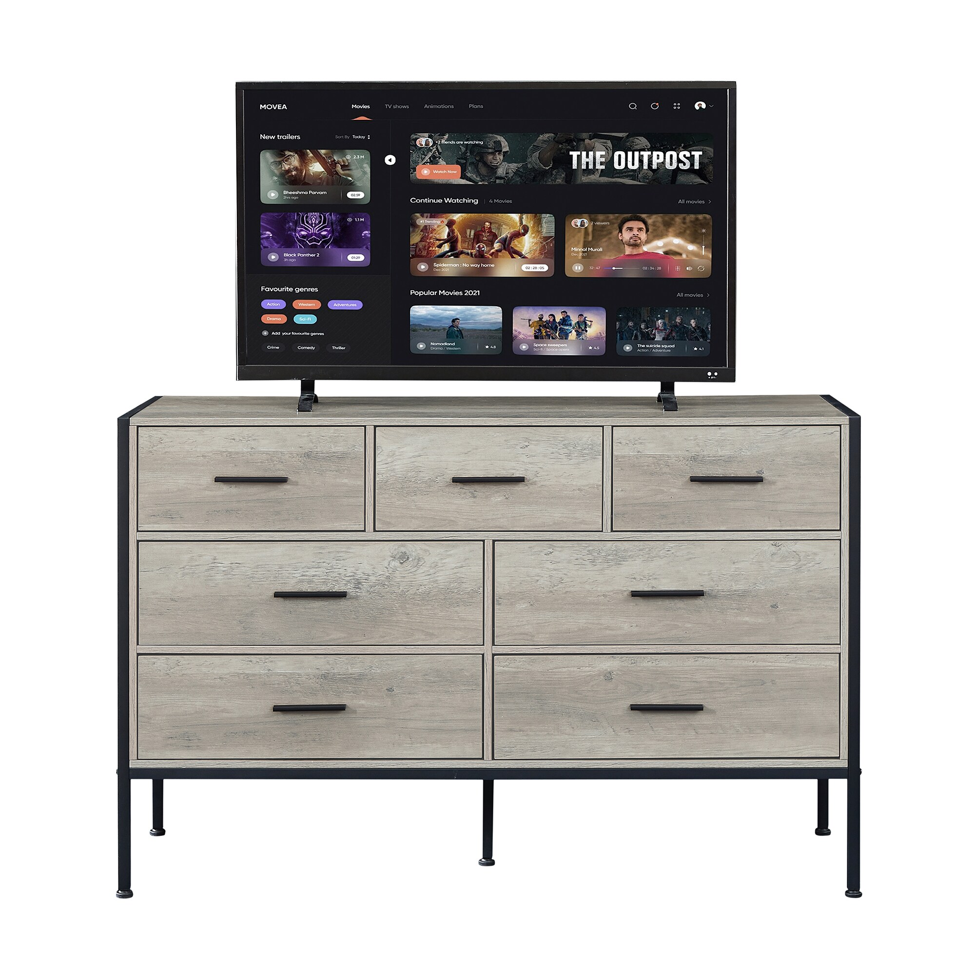 SINOFURN SYC250004GY dressers - View #13