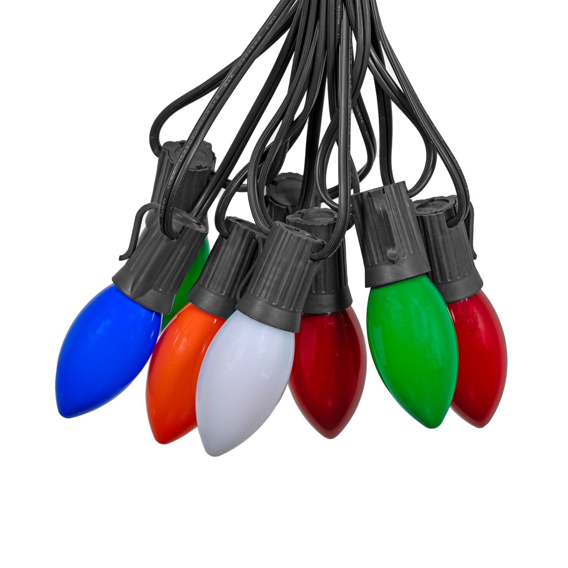 Novelty Lights FC9SET-LED-BK-CR-MU Patio-String-Lights - View #2