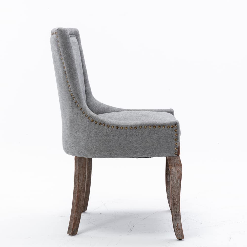 Maison Boucle NIVA-CHAIR-GRAY Dining-Chairs - View #5