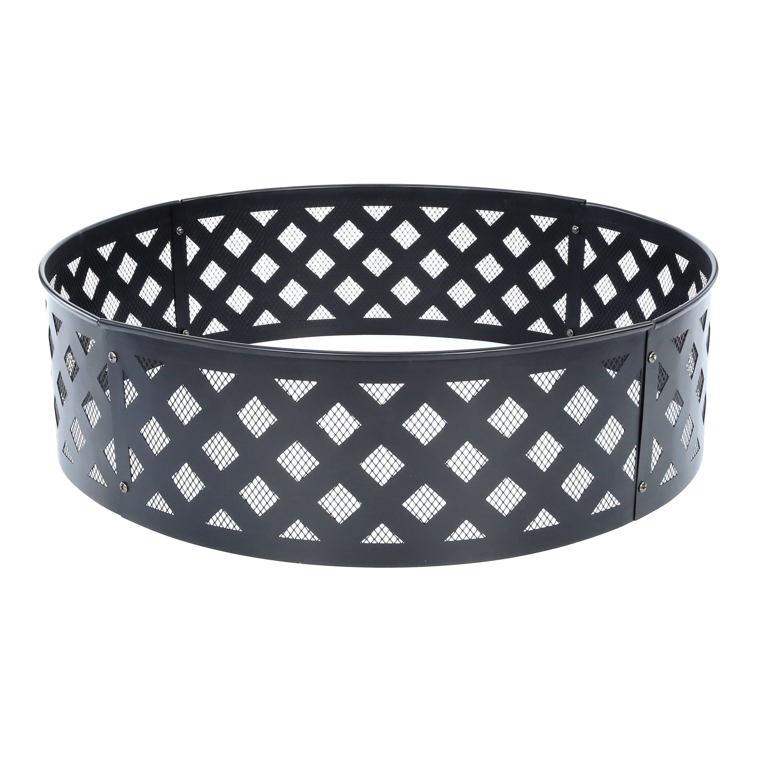 Lattice Fire Ring In The Rings, 72 Inch Fire Pit Ring