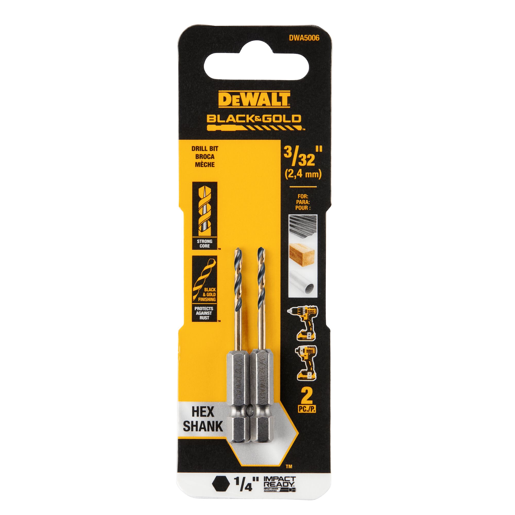 DEWALT DWA5006 Metal-Twist-Drill-Bits - View #2