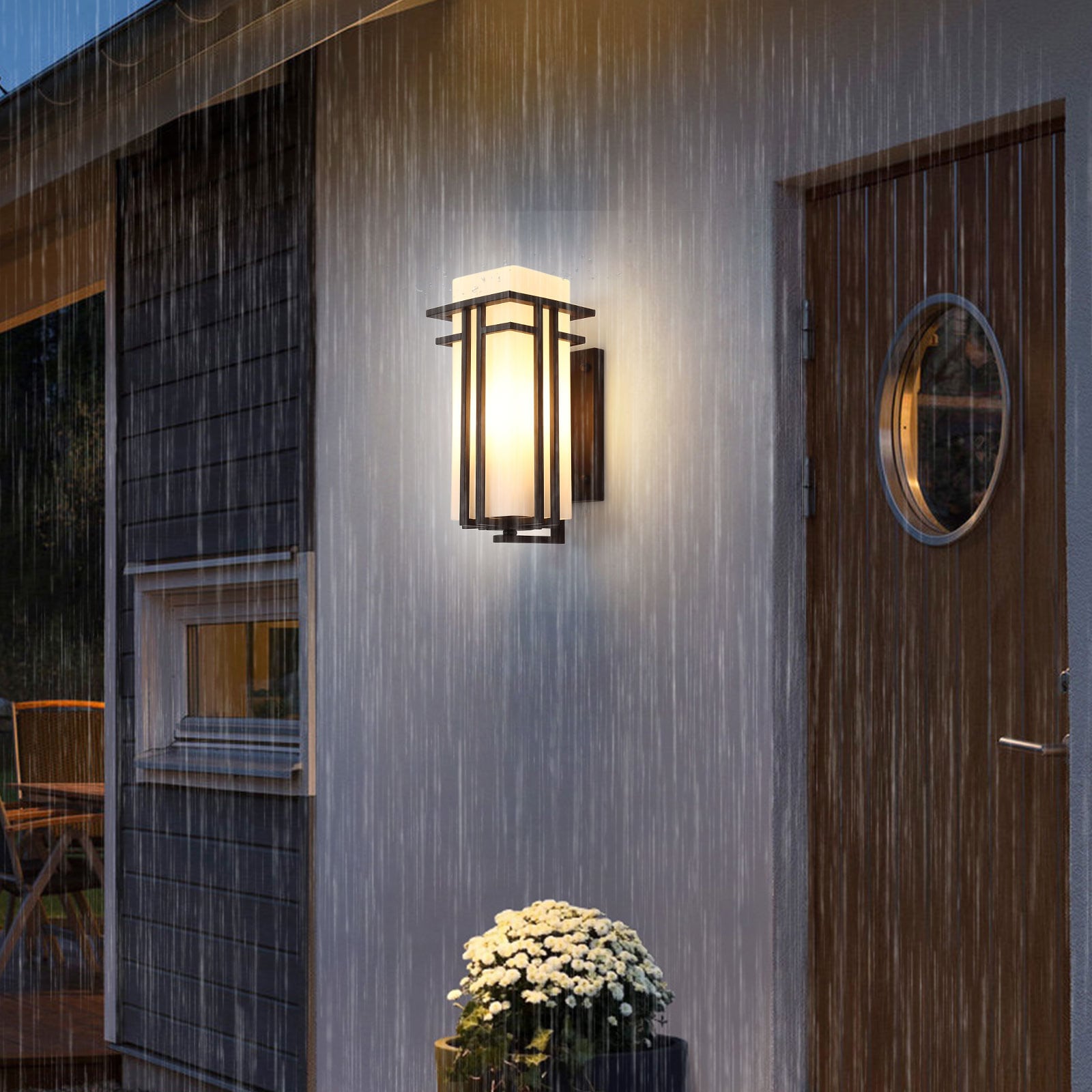 Oukaning JZUCQ33DUSHCX Outdoor-Wall-Lighting - View #2