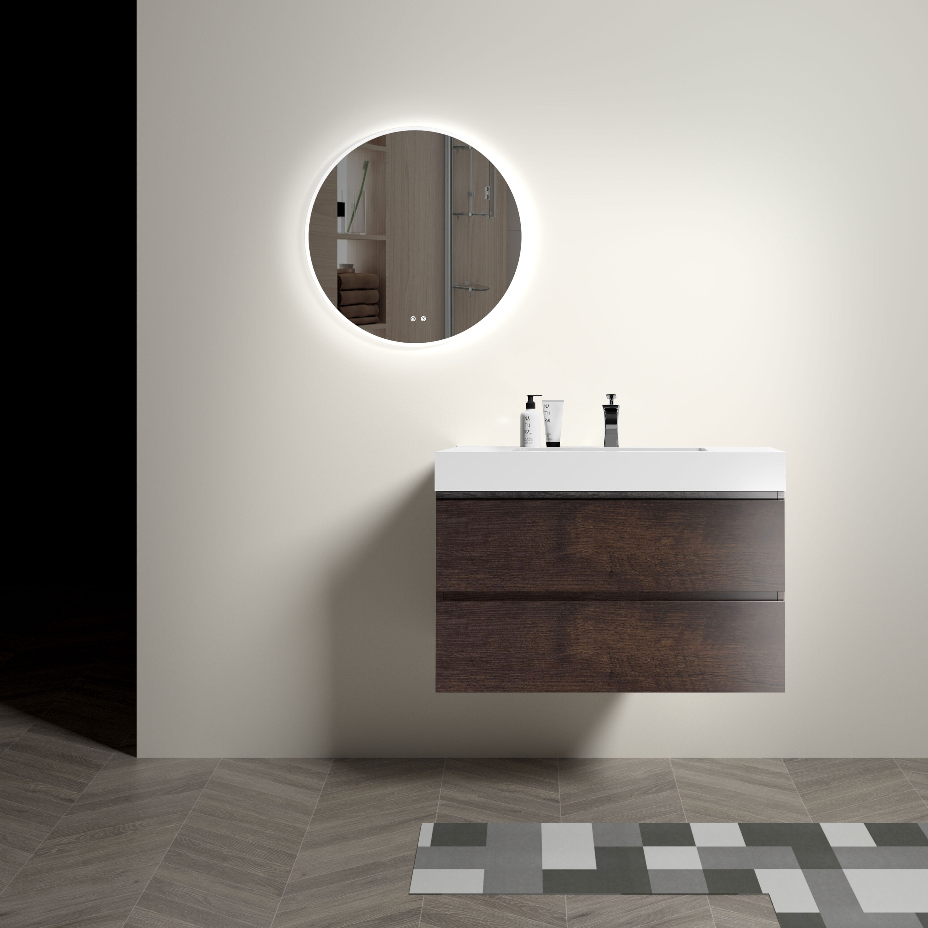 LOVMOR SF-WO-W1865S00018 Bath-Vanity-Combo - View #2