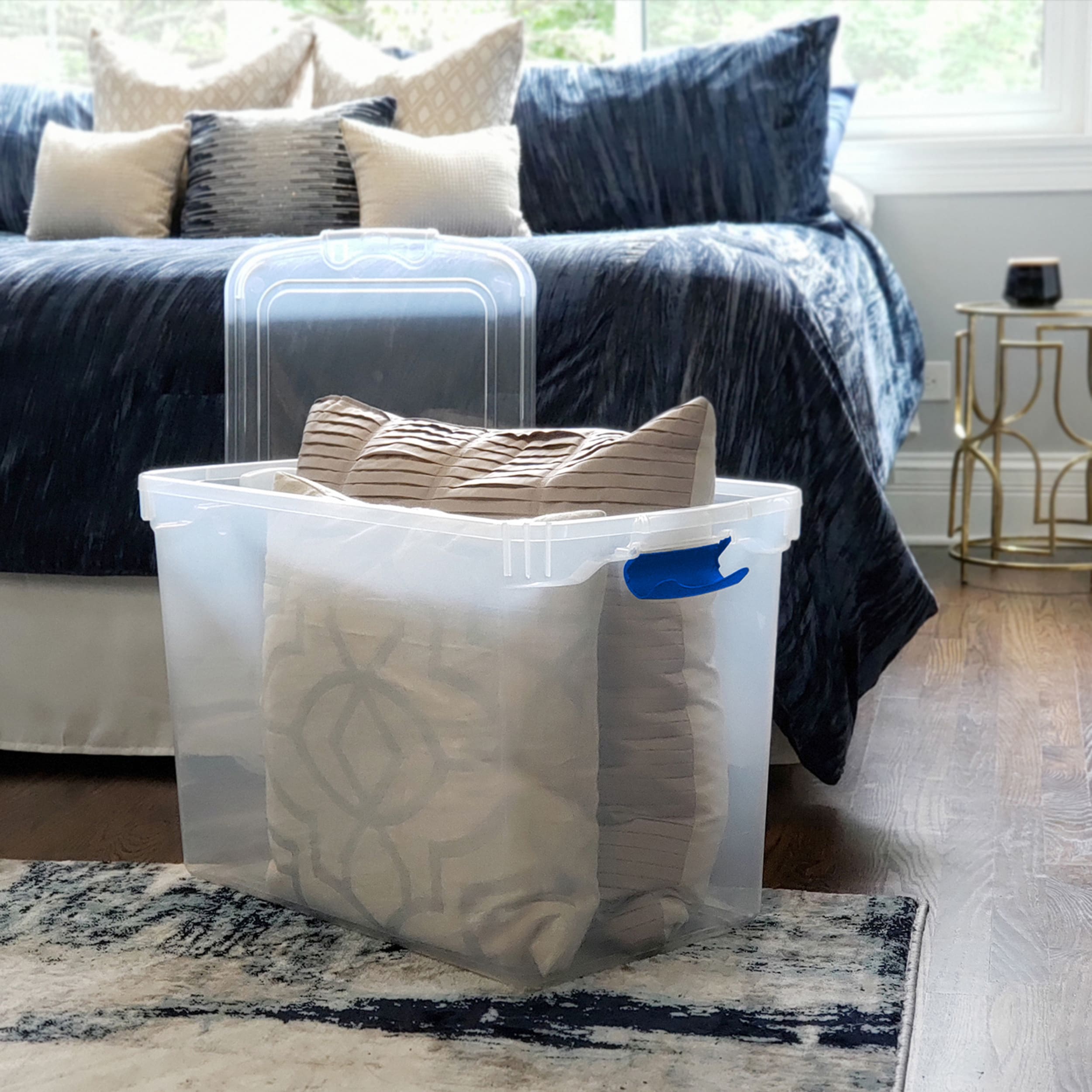 Homz Products 294053 Plastic-Storage-Totes - View #3