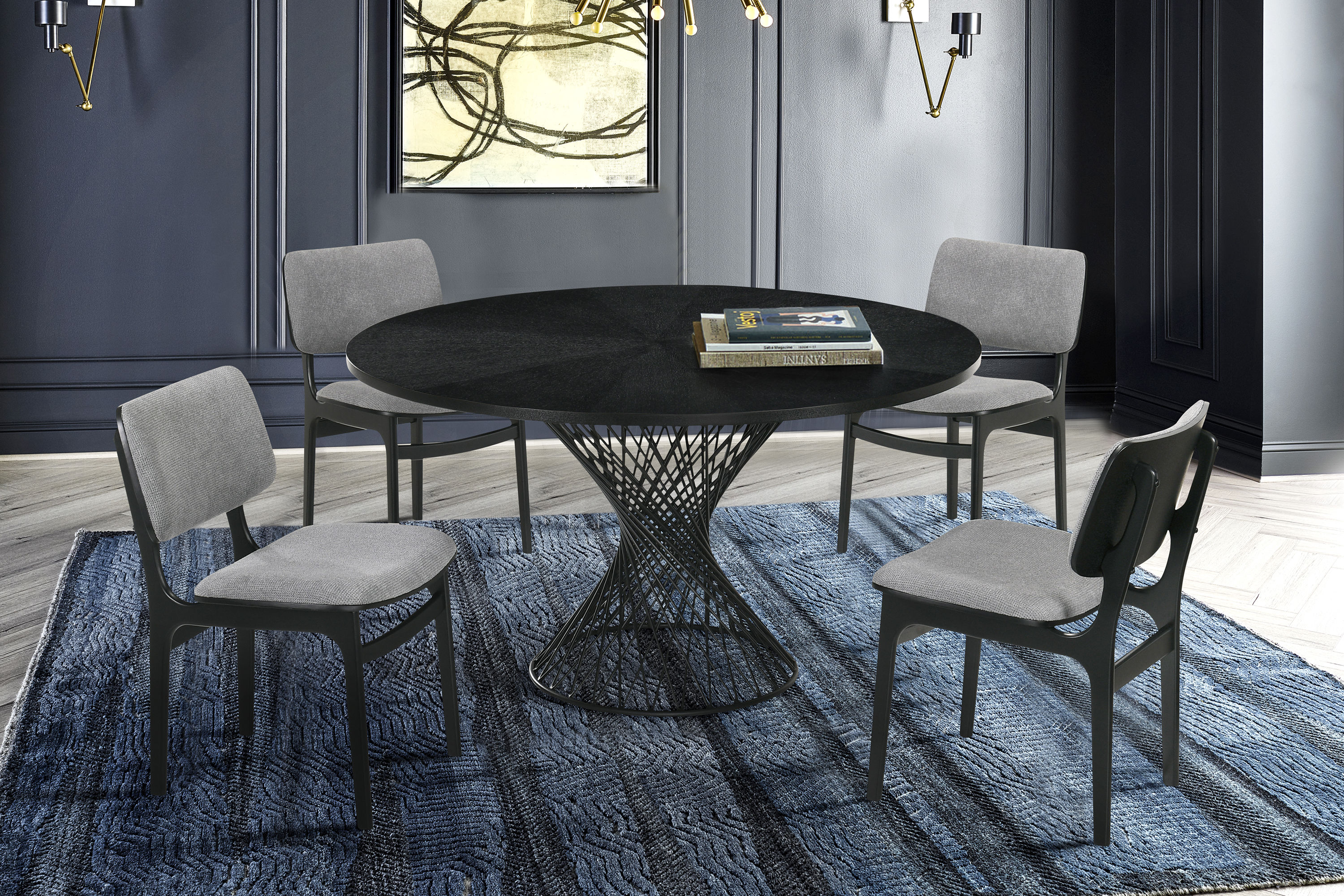 Armen Living LCLMSIGRBL Dining-Chairs - View #10