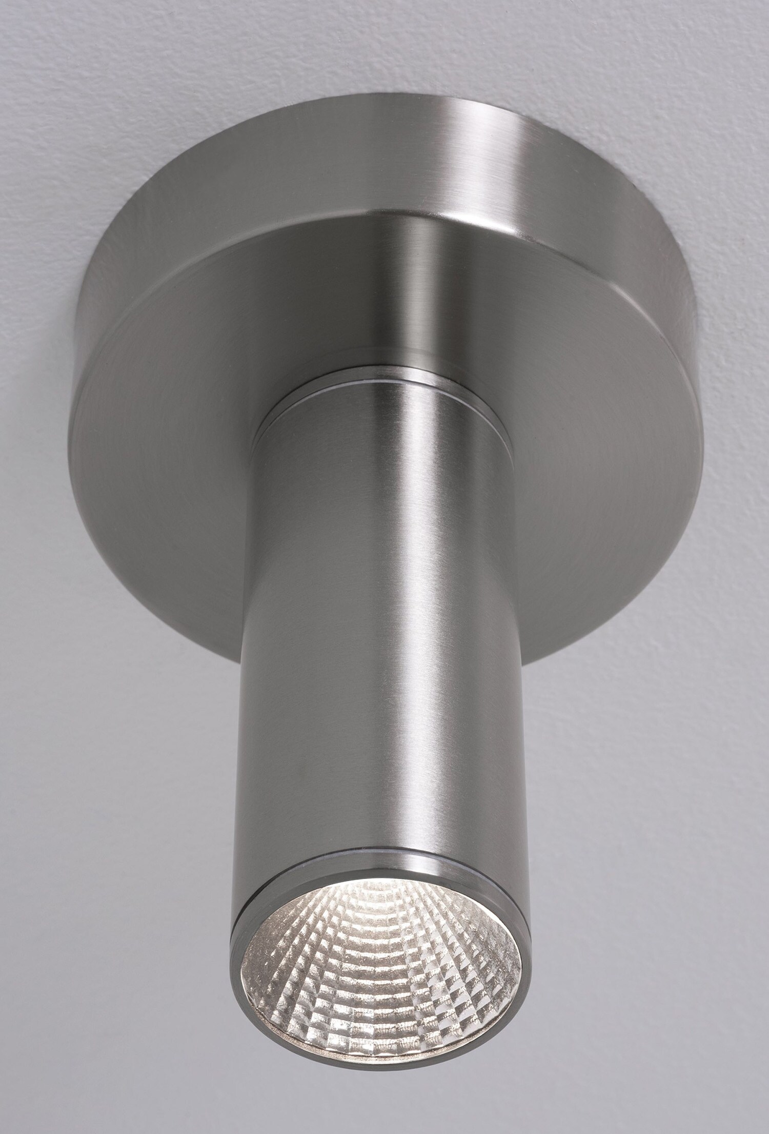 Beverly Satin Nickel LED Outdoor Flush Mount Light