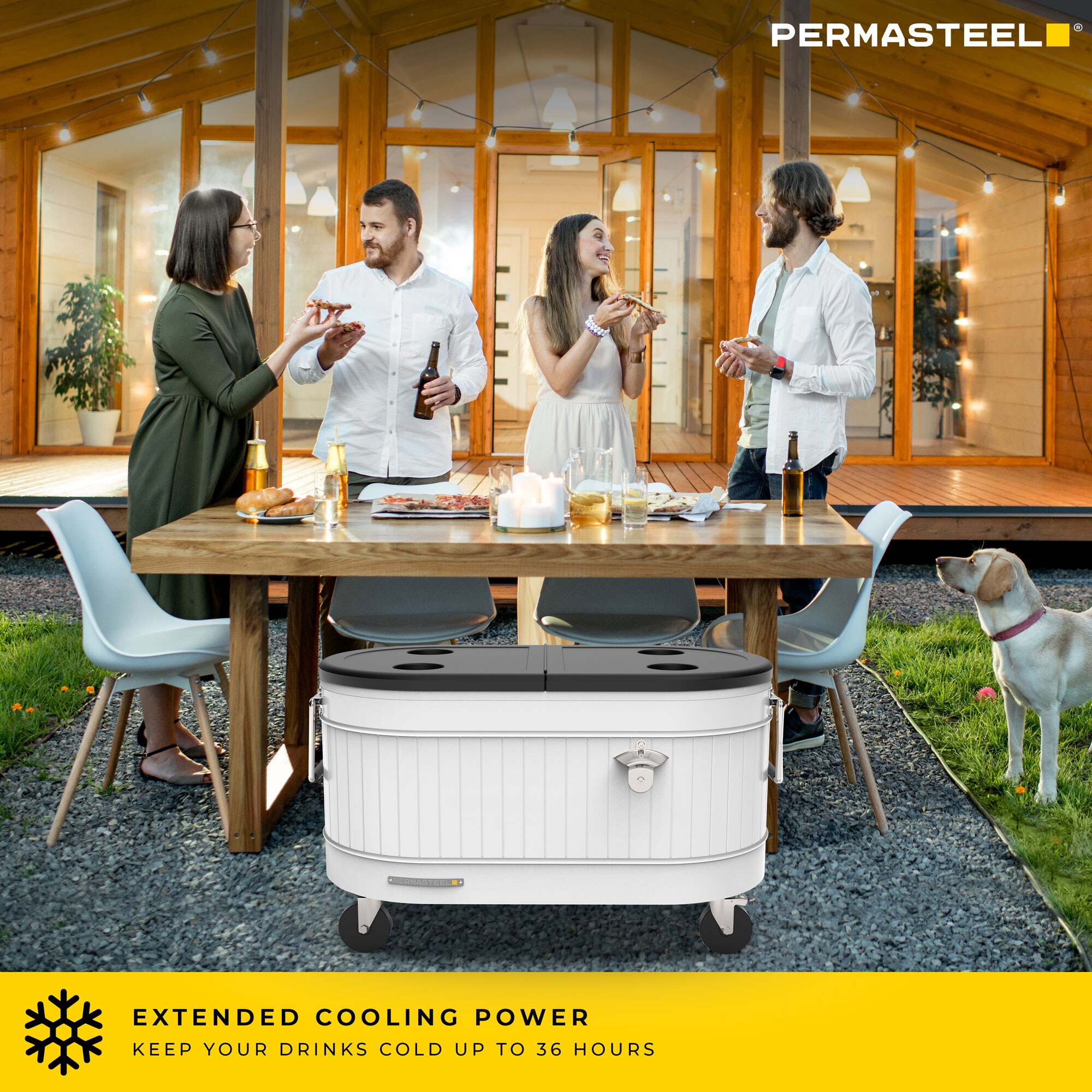 Permasteel PS-214-WT Beverage-Coolers - View #4