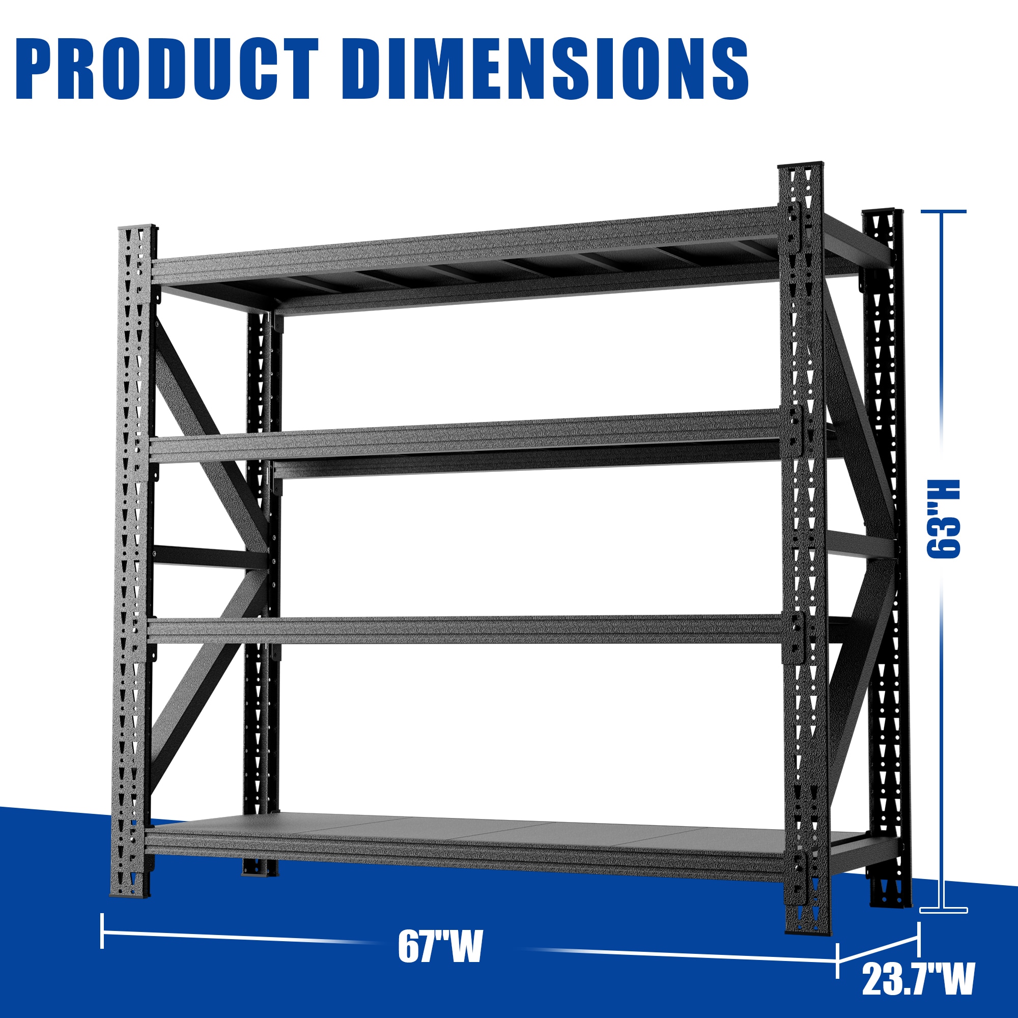 JUSHUA MT-457279 Free-Standing-Shelving - View #2